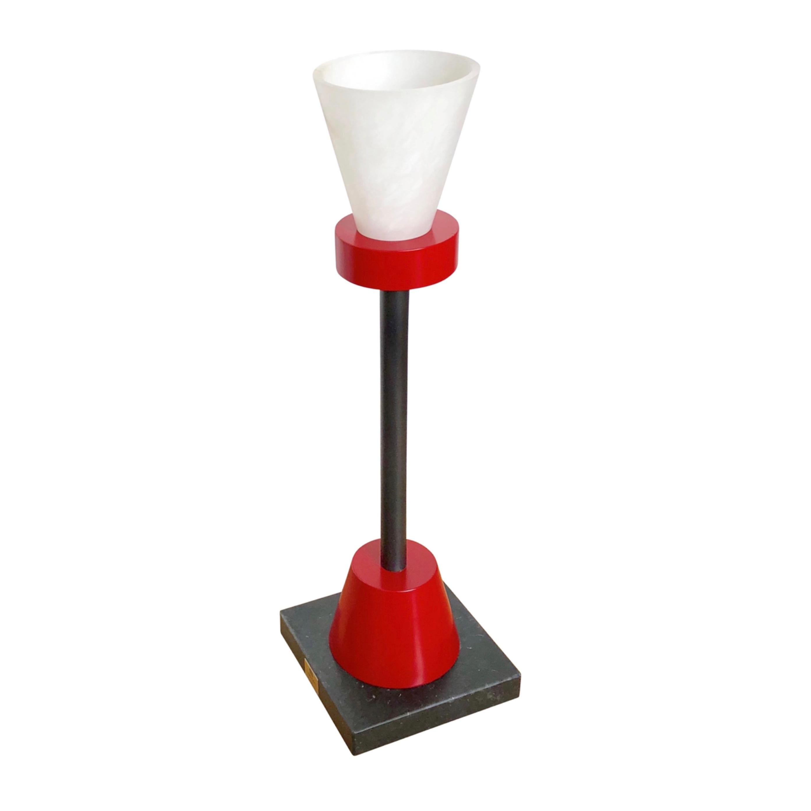 Post-Modern Ettore Sottsass (1917-2007) Lampe Luce Bassa 1988 Bharata collection For Sale