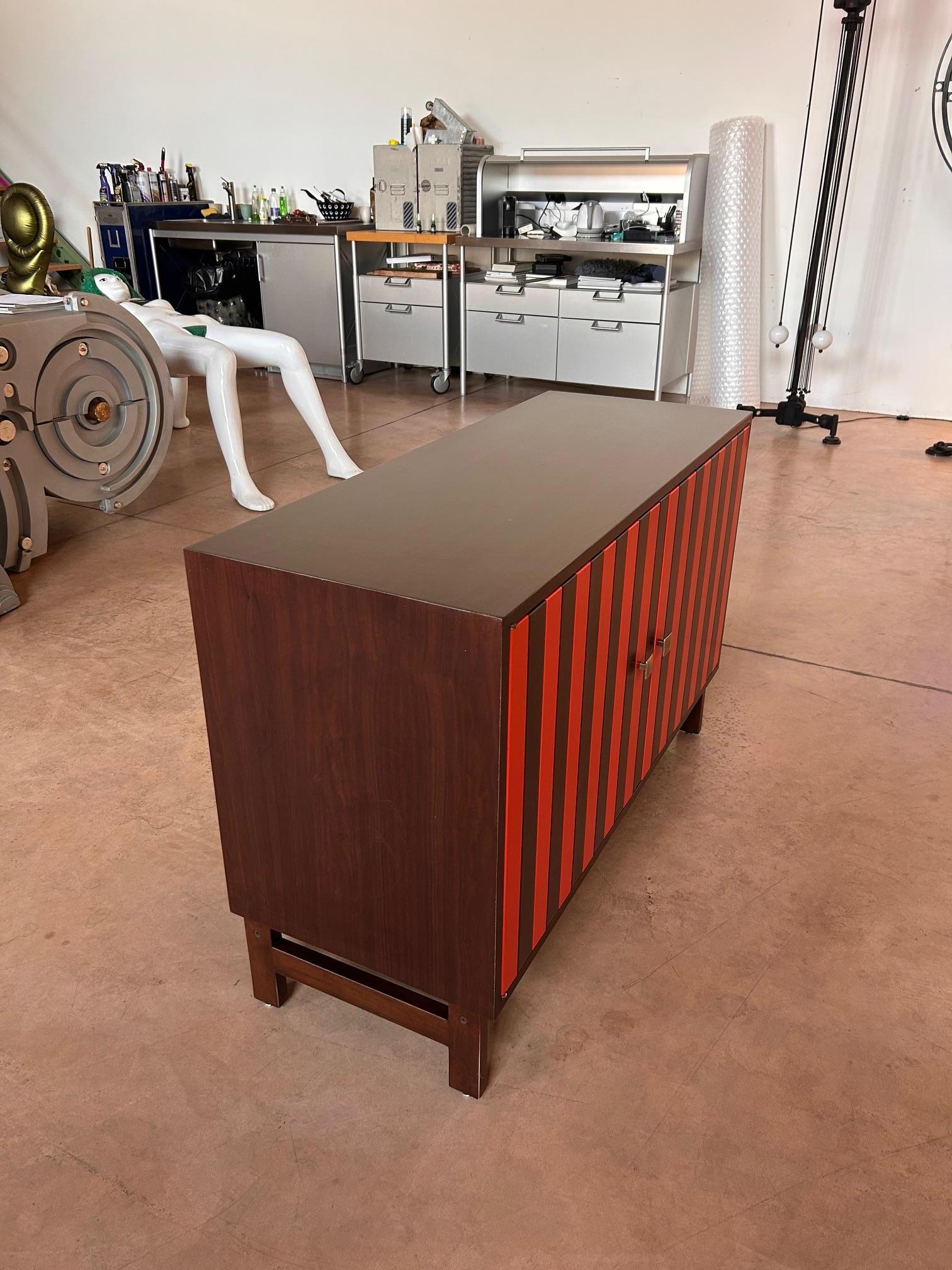 Italian Ettore Sottsass (1917-2007) Sideboard - Model MS.120 - Italy 1960-1970 in vendita