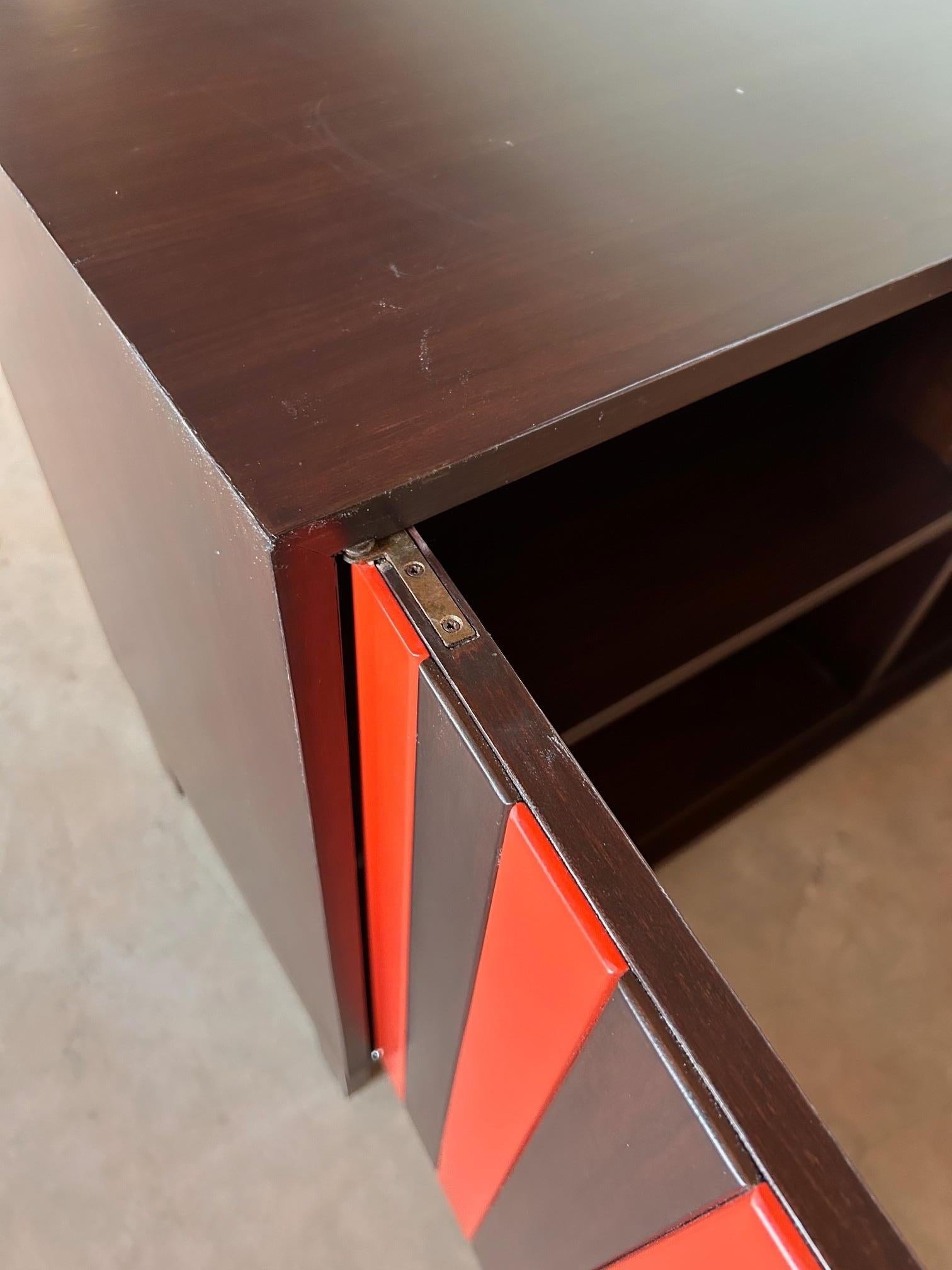 Ettore Sottsass (1917-2007) Sideboard - Model MS.120 - Italy 1960-1970 In condizioni buone in vendita a Padova, IT