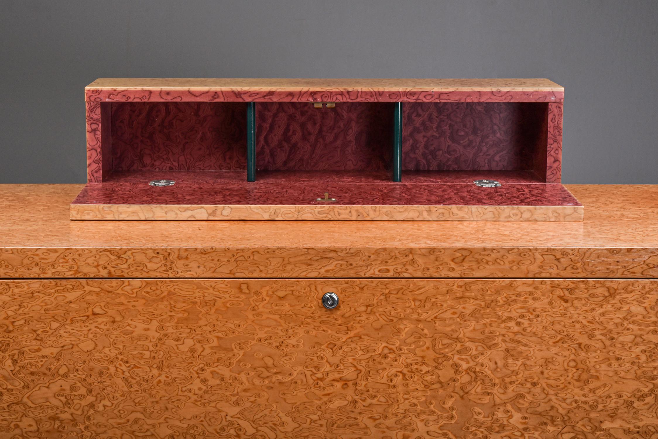 Ettore Sottsass and Marco Zannini Donau Writing Desk and Chair 3