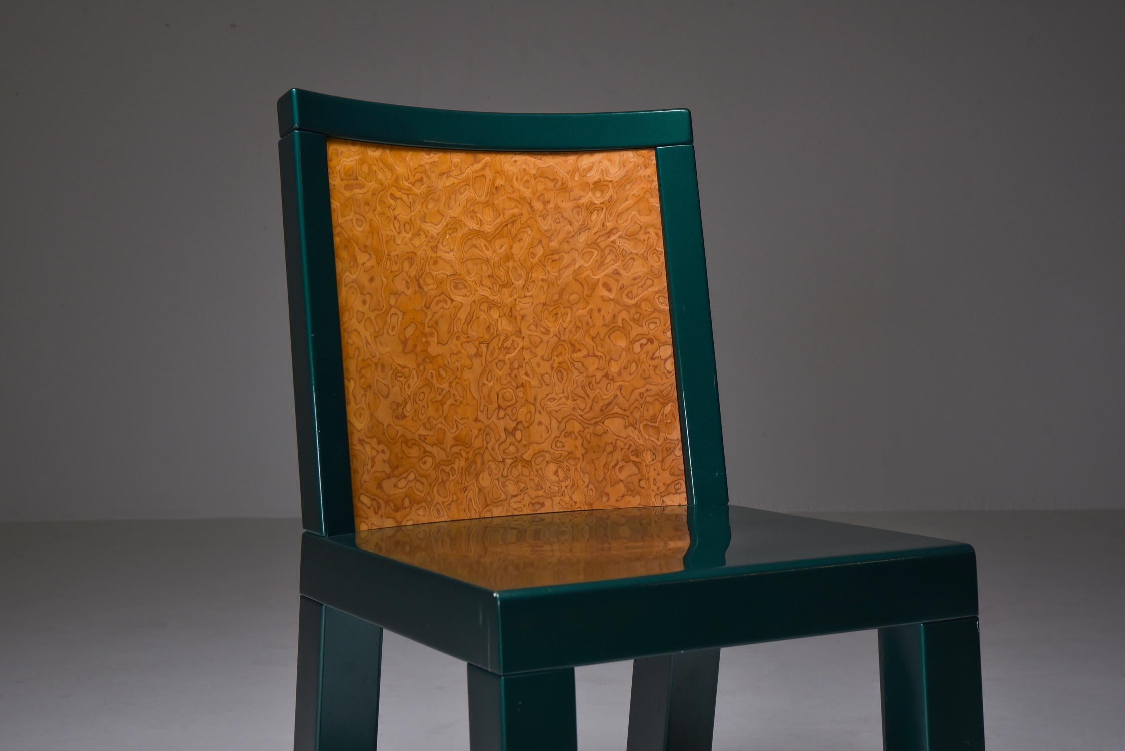 Ettore Sottsass and Marco Zannini Donau Writing Desk and Chair 6
