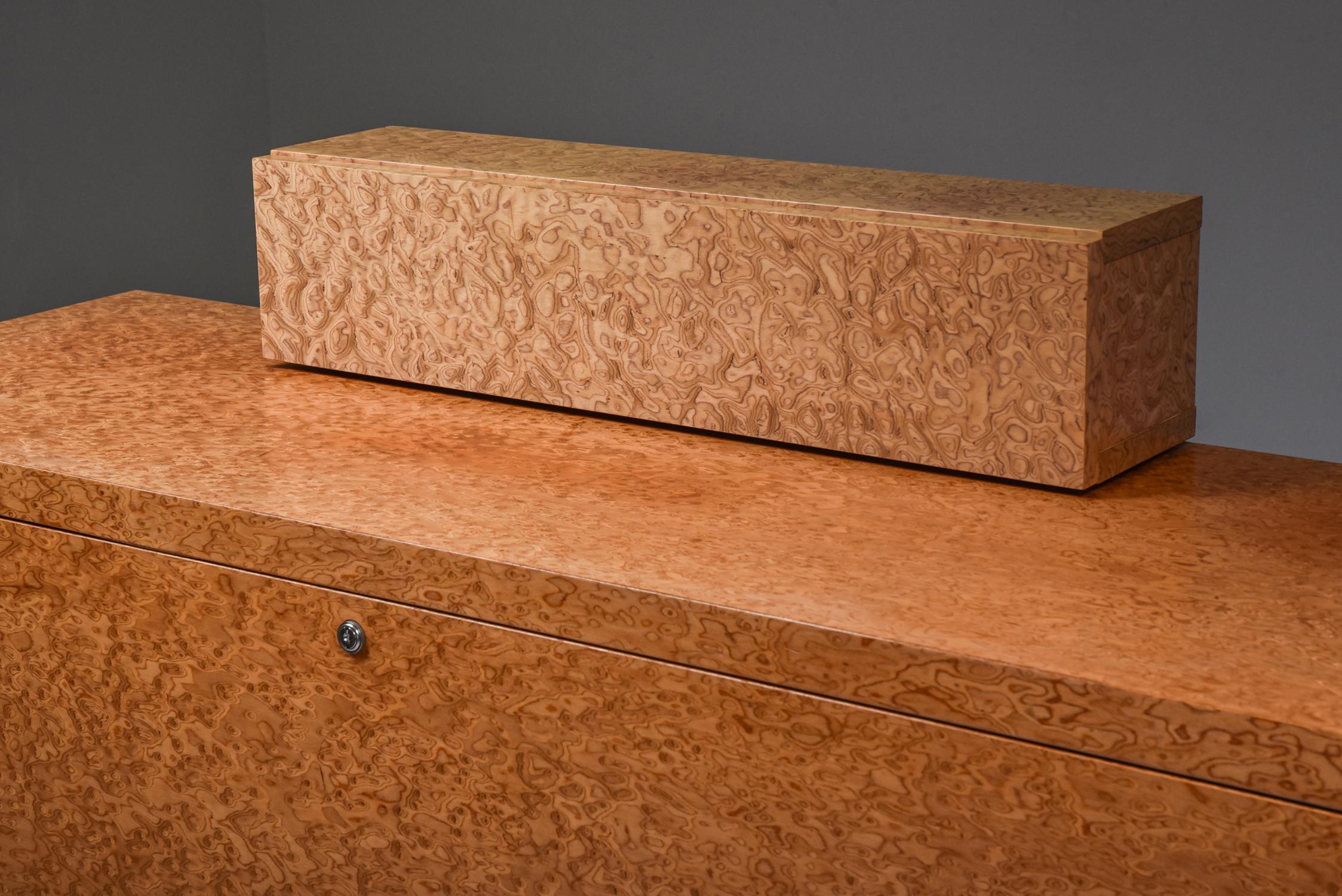 Ettore Sottsass and Marco Zannini Donau Writing Desk and Chair 1
