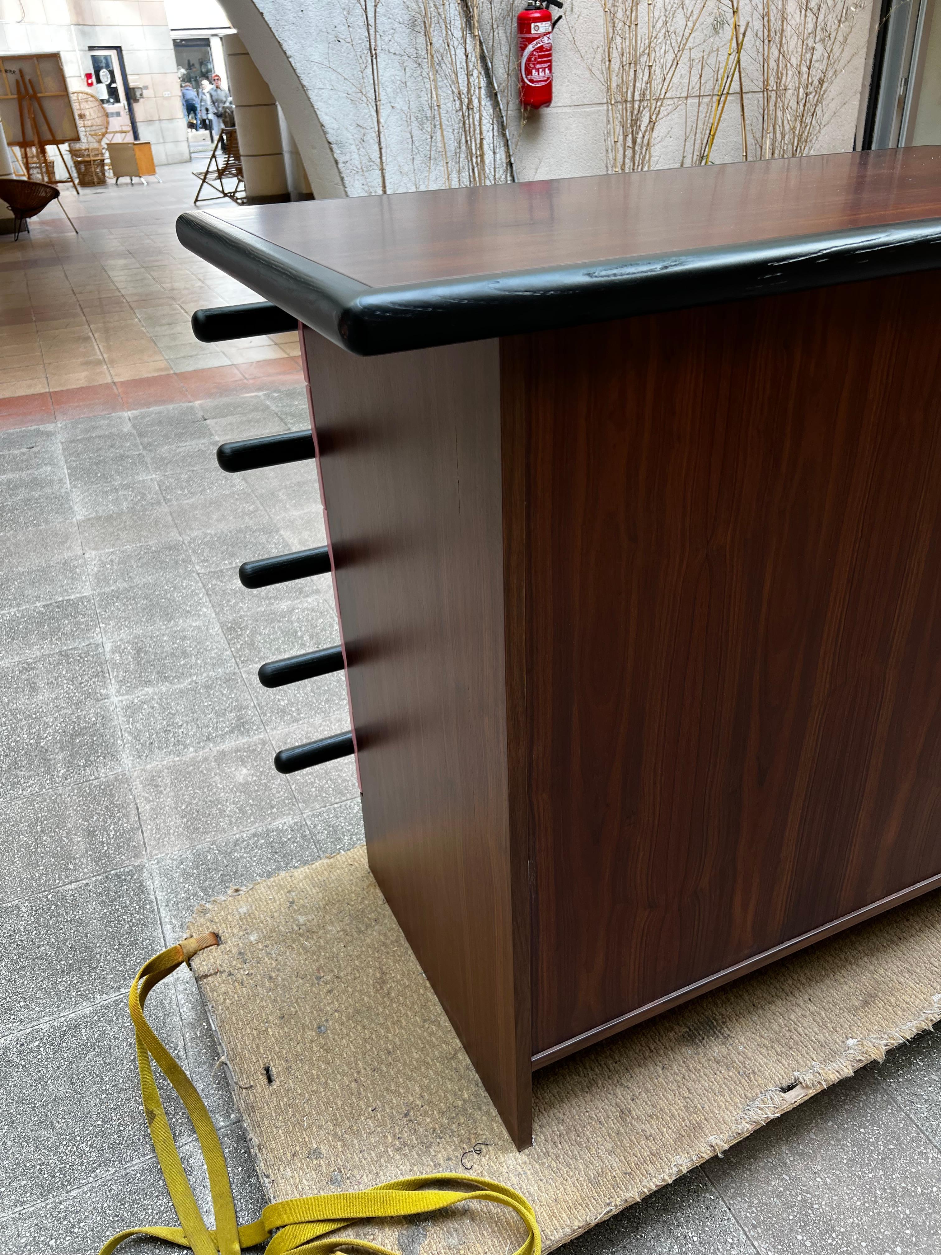 Ettore Sottsass Bastonio” chest of drawers Polronova edition 1970 For Sale 9