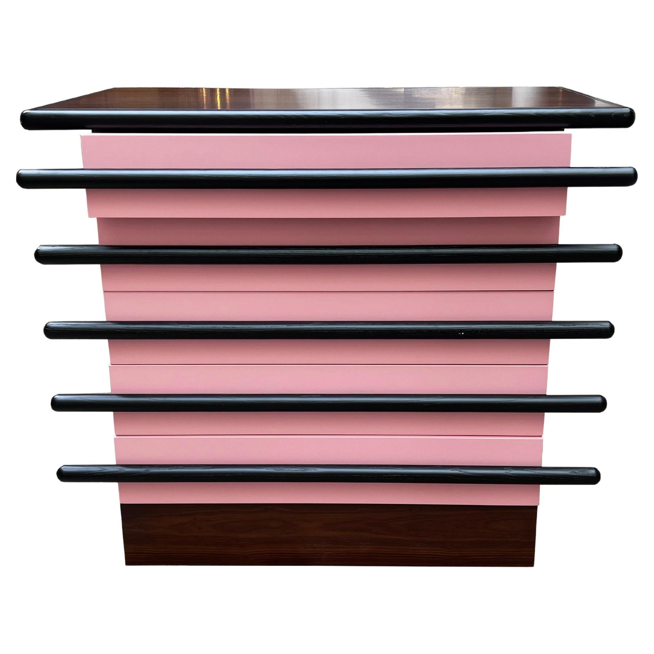 Ettore Sottsass Bastonio” chest of drawers Polronova edition 1970 For Sale