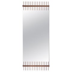 Ettore Sottsass brass Mirror, for Santambrogio e De Berti, Italy, 1958