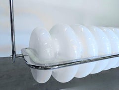 Ettore Sottsass "Bruco" luminous ceiling fixture for Poltronova, Italy,  1970s