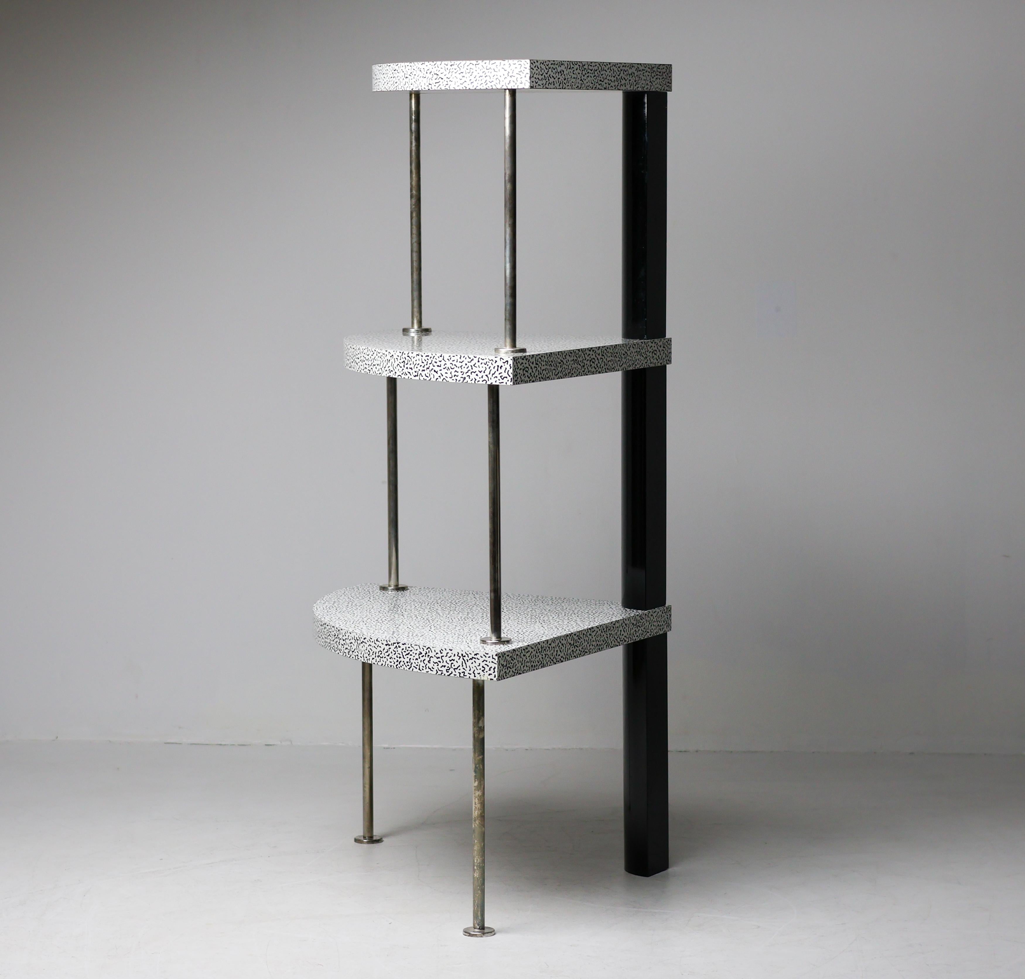 Ettore Sottsass Cantone Corner Shelves, Italy, 1981 For Sale 5