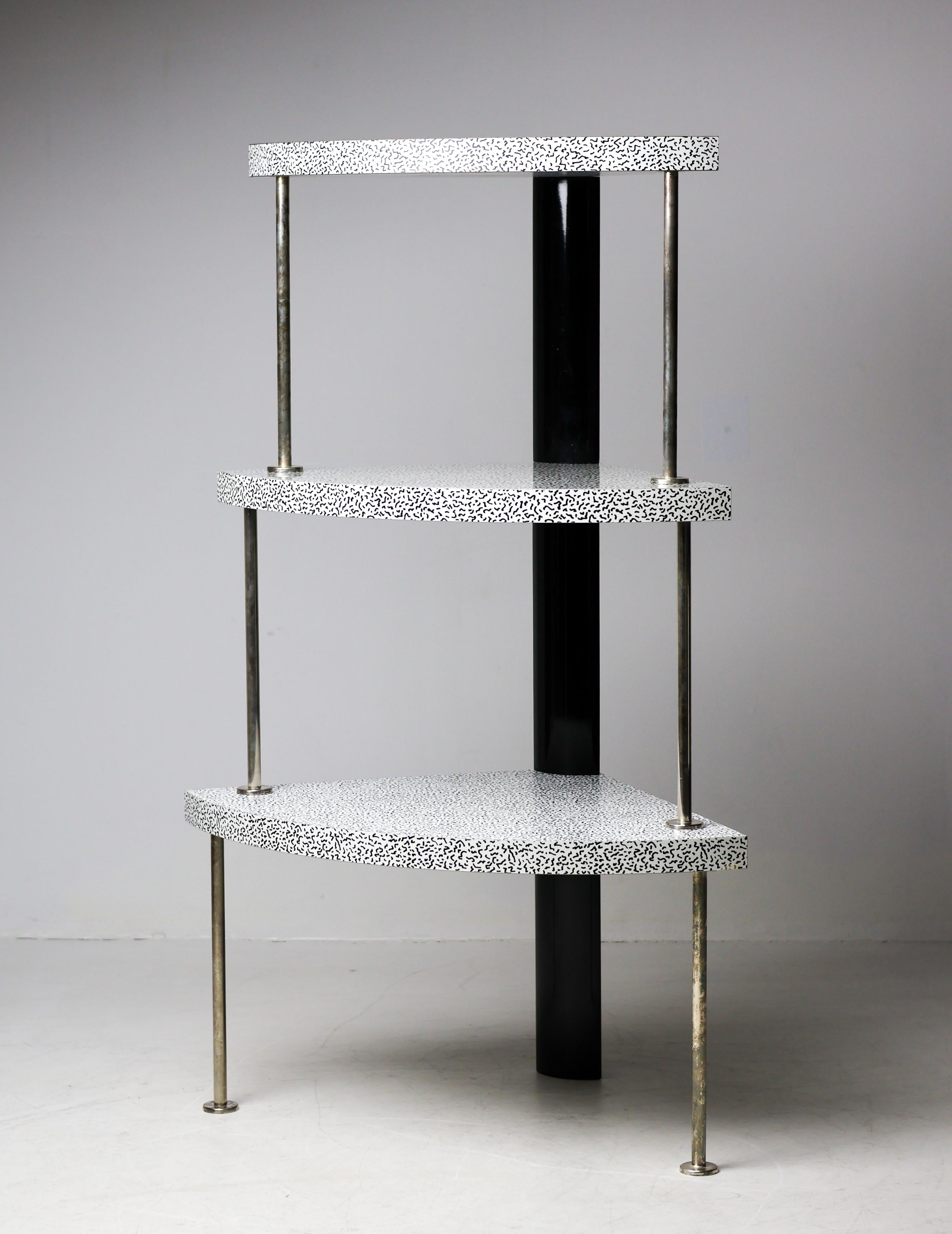 Ettore Sottsass Cantone Corner Shelves, Italy, 1981 For Sale 8