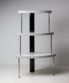 Ettore Sottsass Cantone Corner Shelves, Italy, 1981