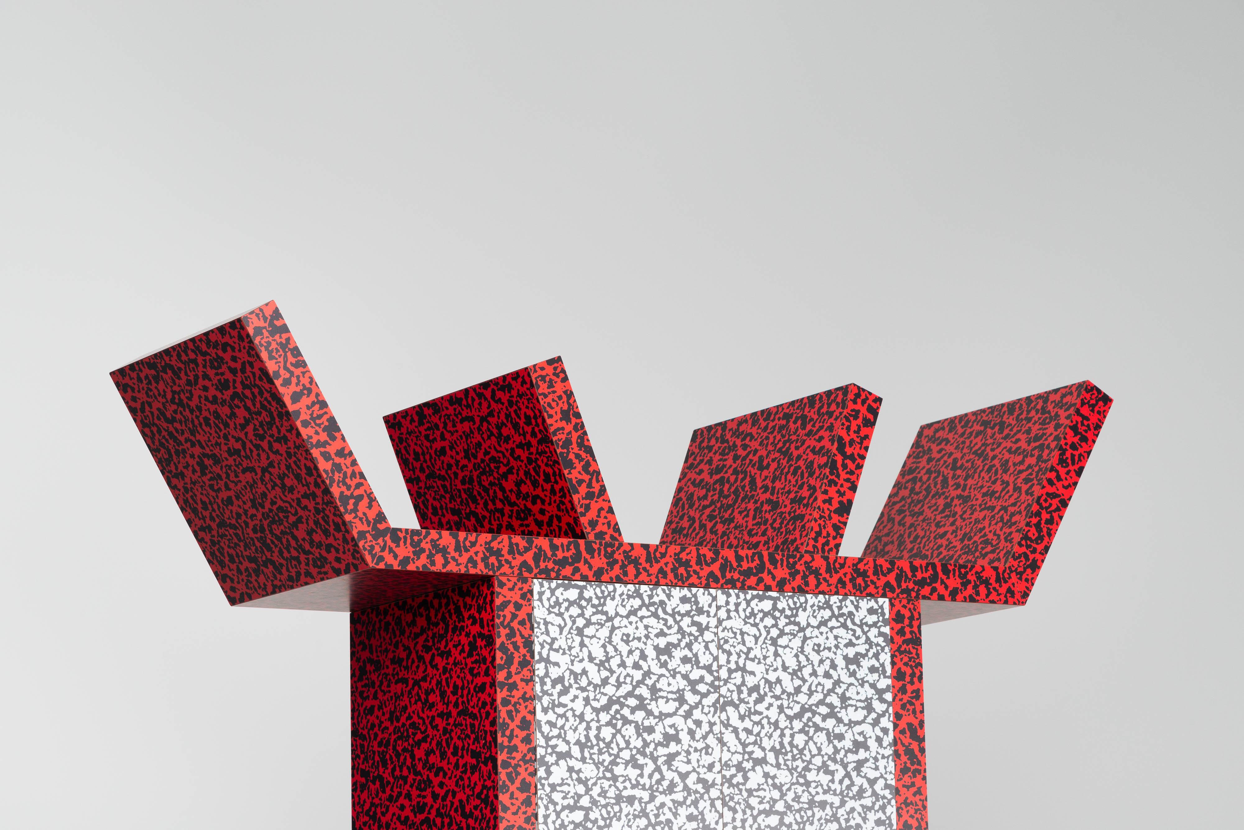 Ettore Sottsass Casablanca cabinet Memphis Milano 1981 For Sale 2