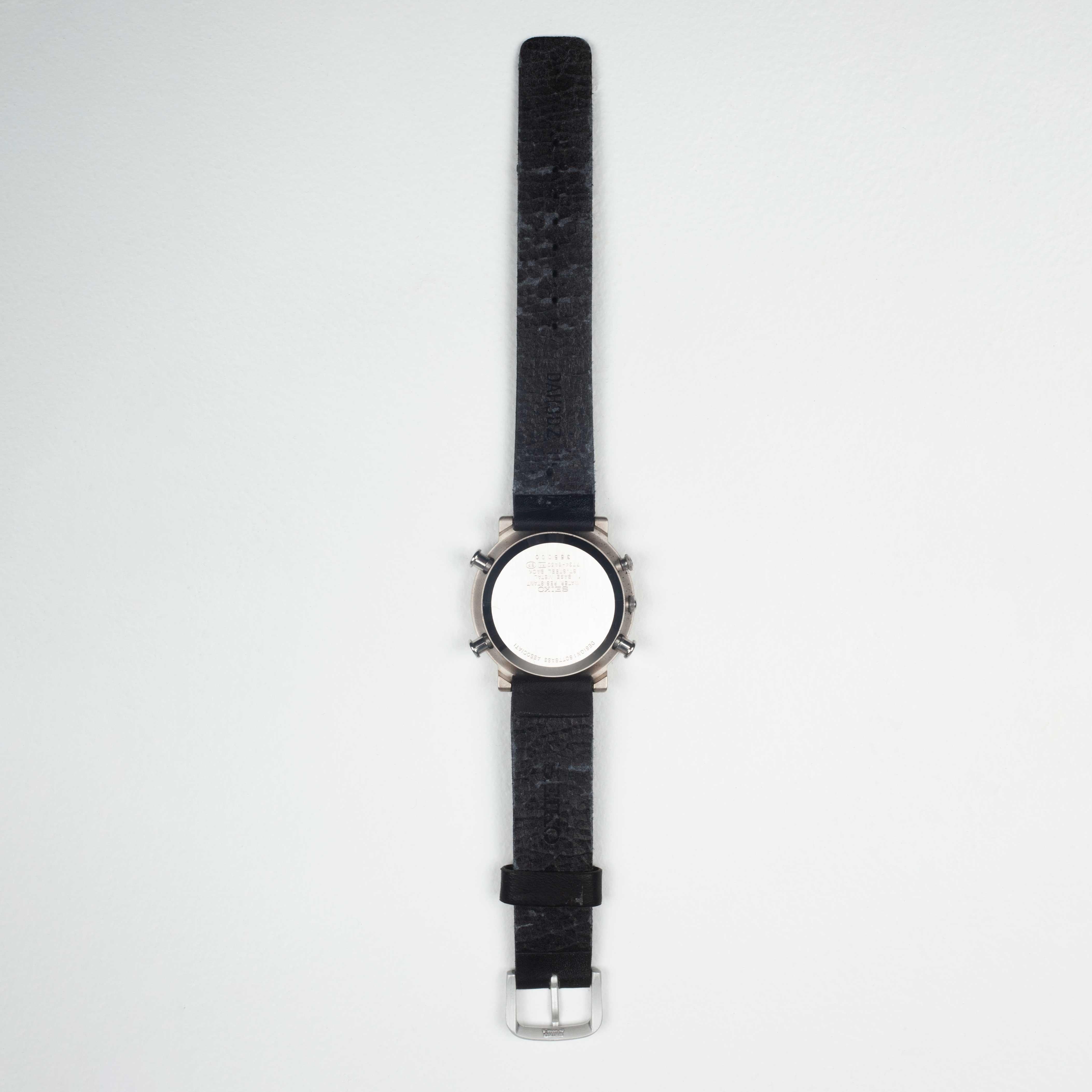 Japanese Ettore Sottsass Chronograph, Collection Sottsass for Seiko, Purple, Japan, 1993