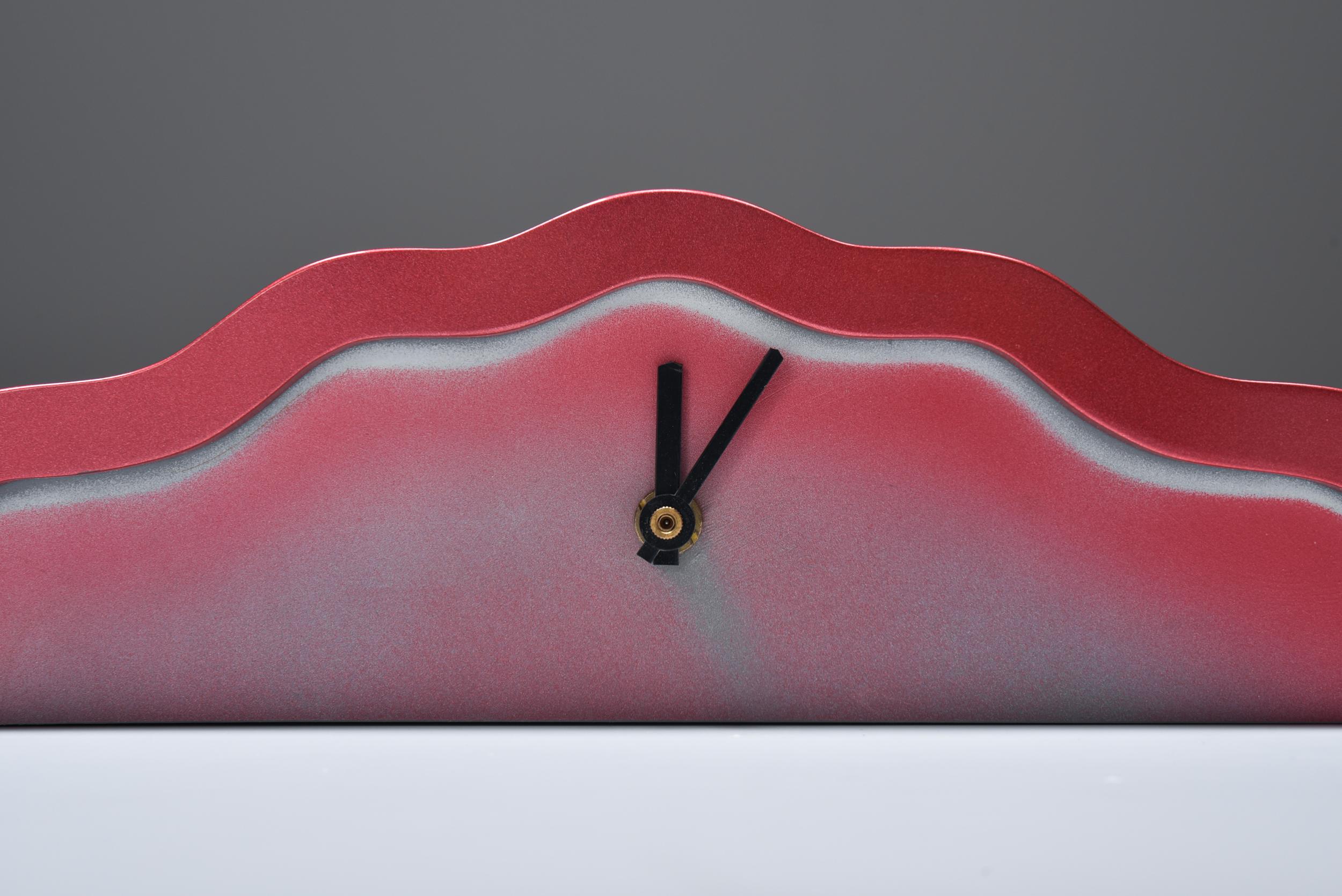 Mid-Century Modern Ettore Sottsass Clock Memphis