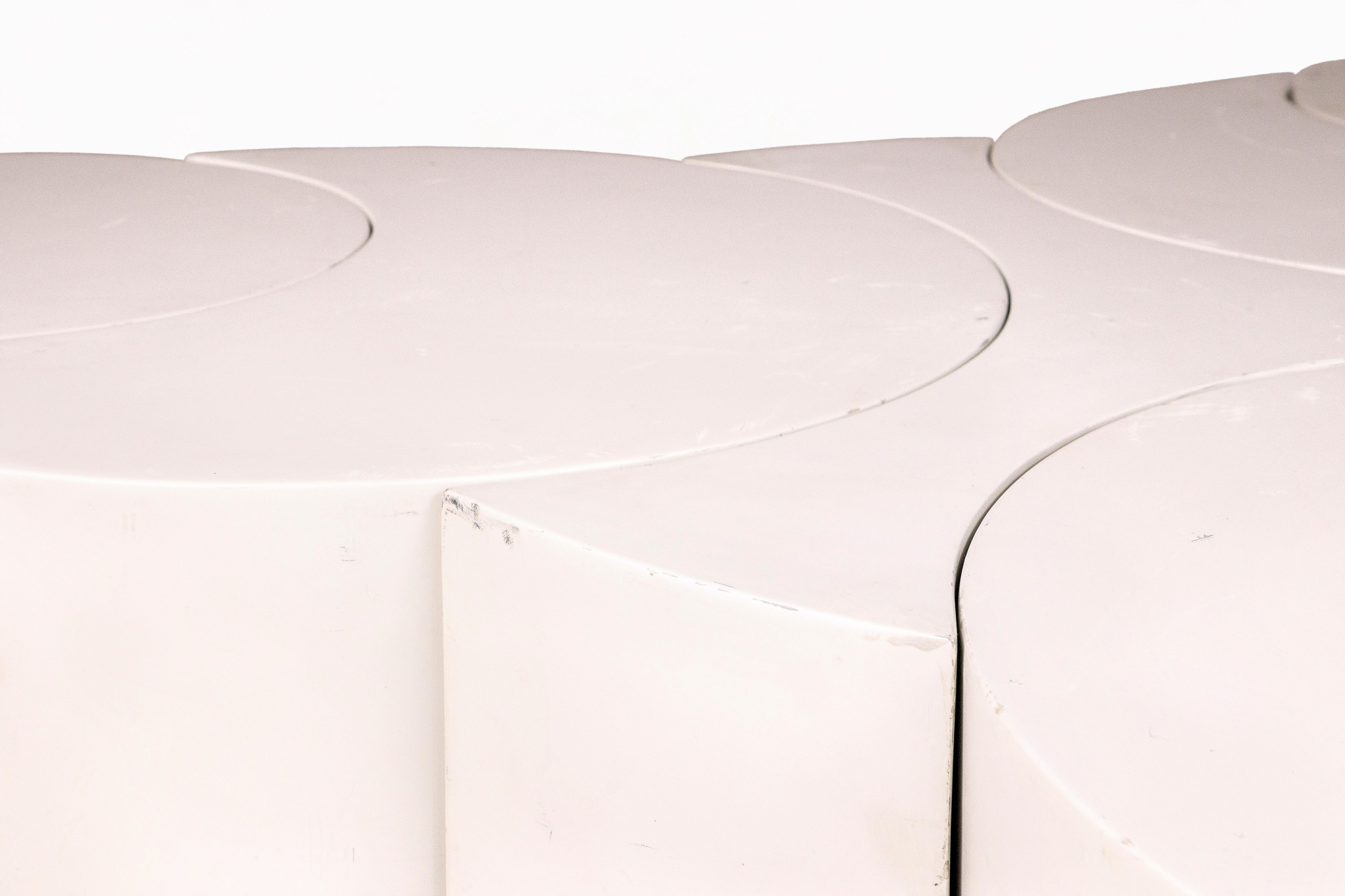 Lacquered Ettore Sottsass Coffee Table, circa 1970, Italy