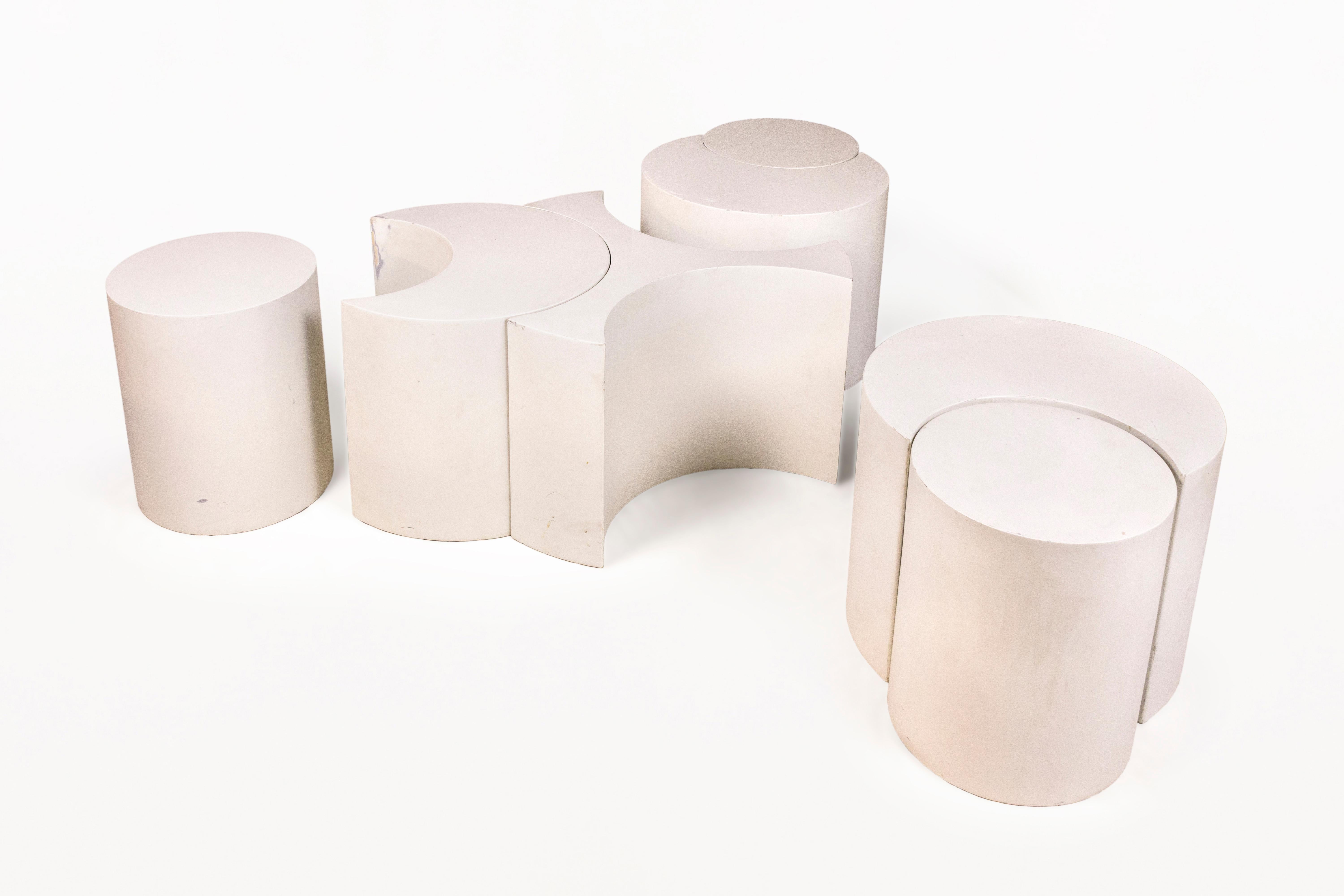 Ettore Sottsass Coffee Table, circa 1970, Italy In Good Condition In Girona, Spain