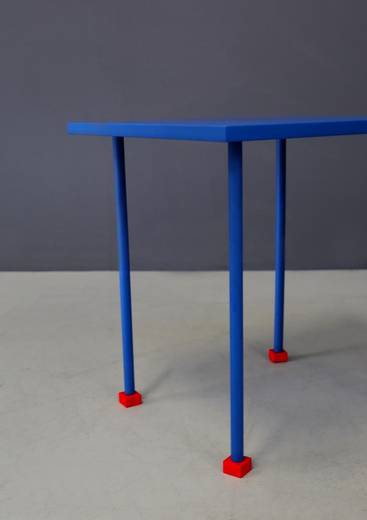Ettore Sottsass Coffee Table Modern First Prototype Factory by Ghianda, 1980s In Good Condition In Milano, IT