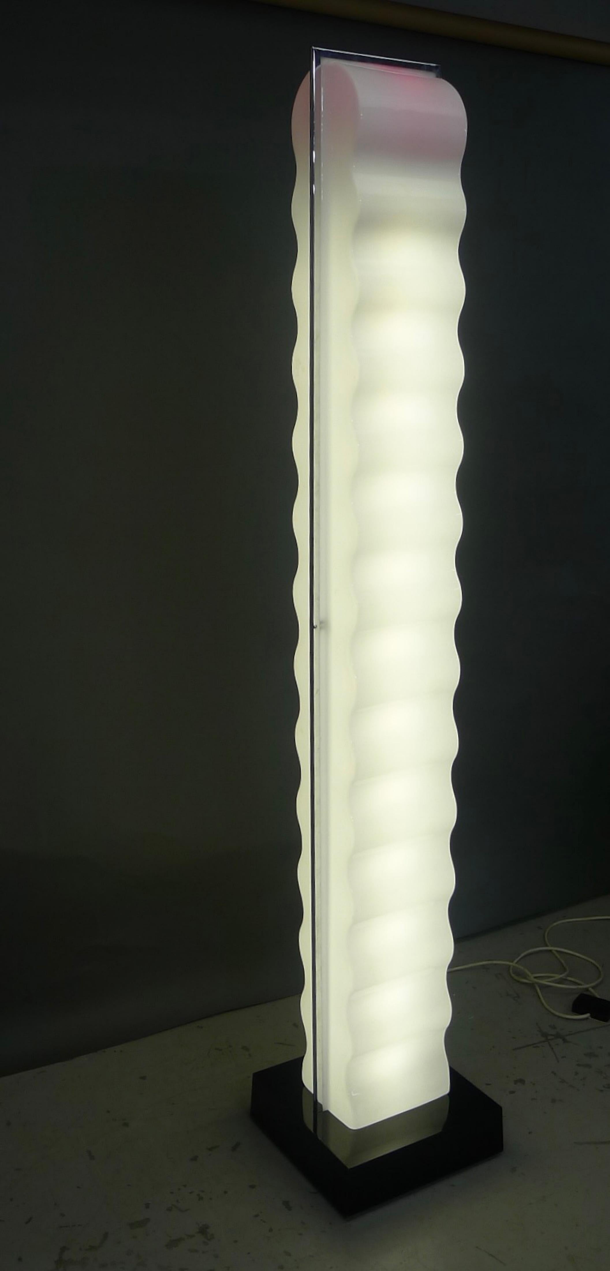 Ettore Sottsass, Lámpara de pie Cometa, de Poltronova circa 1970 Italiano en venta