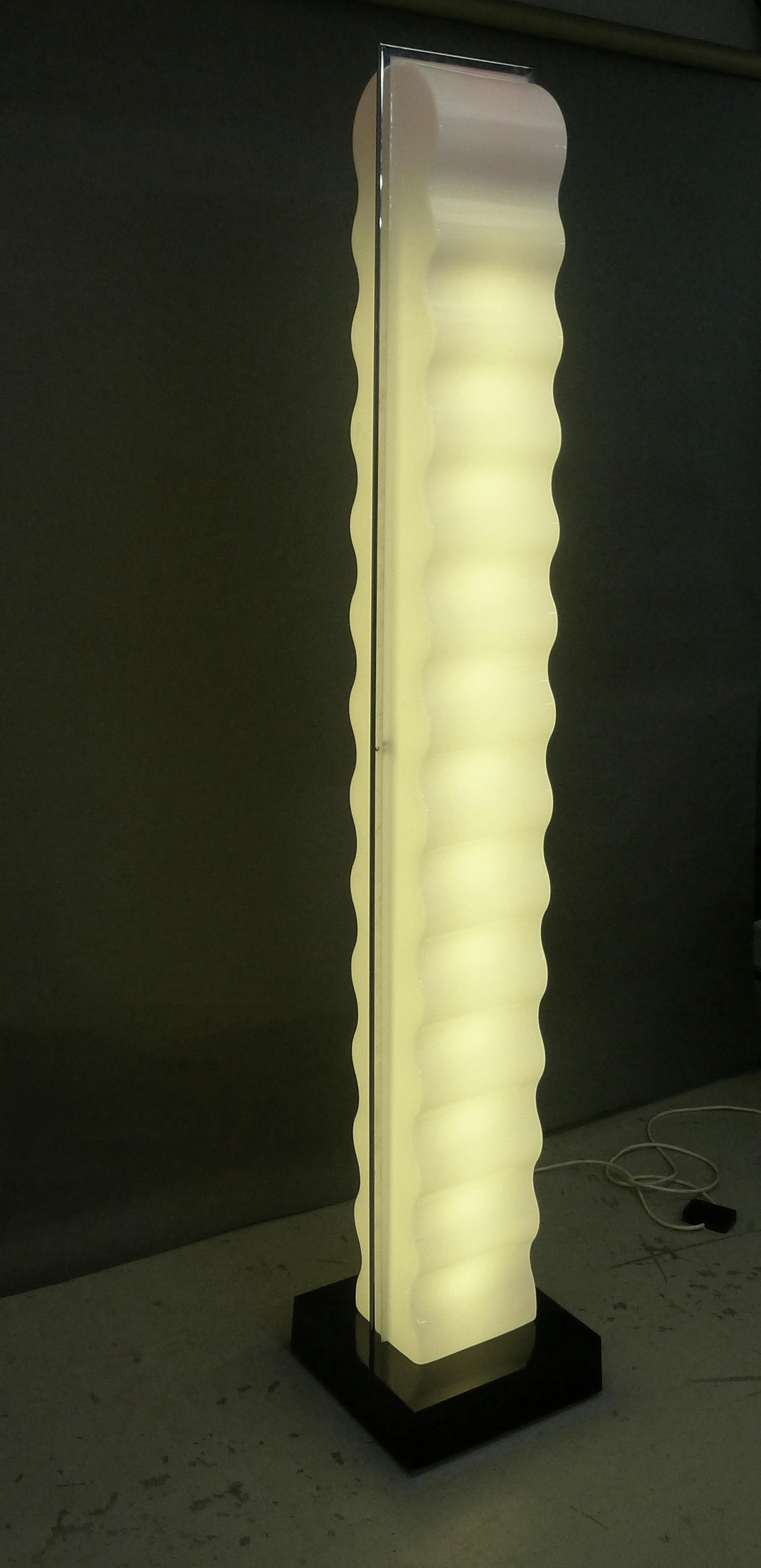 Ettore Sottsass, Lámpara de pie Cometa, de Poltronova circa 1970 en Bueno estado para la venta en Wargrave, Berkshire