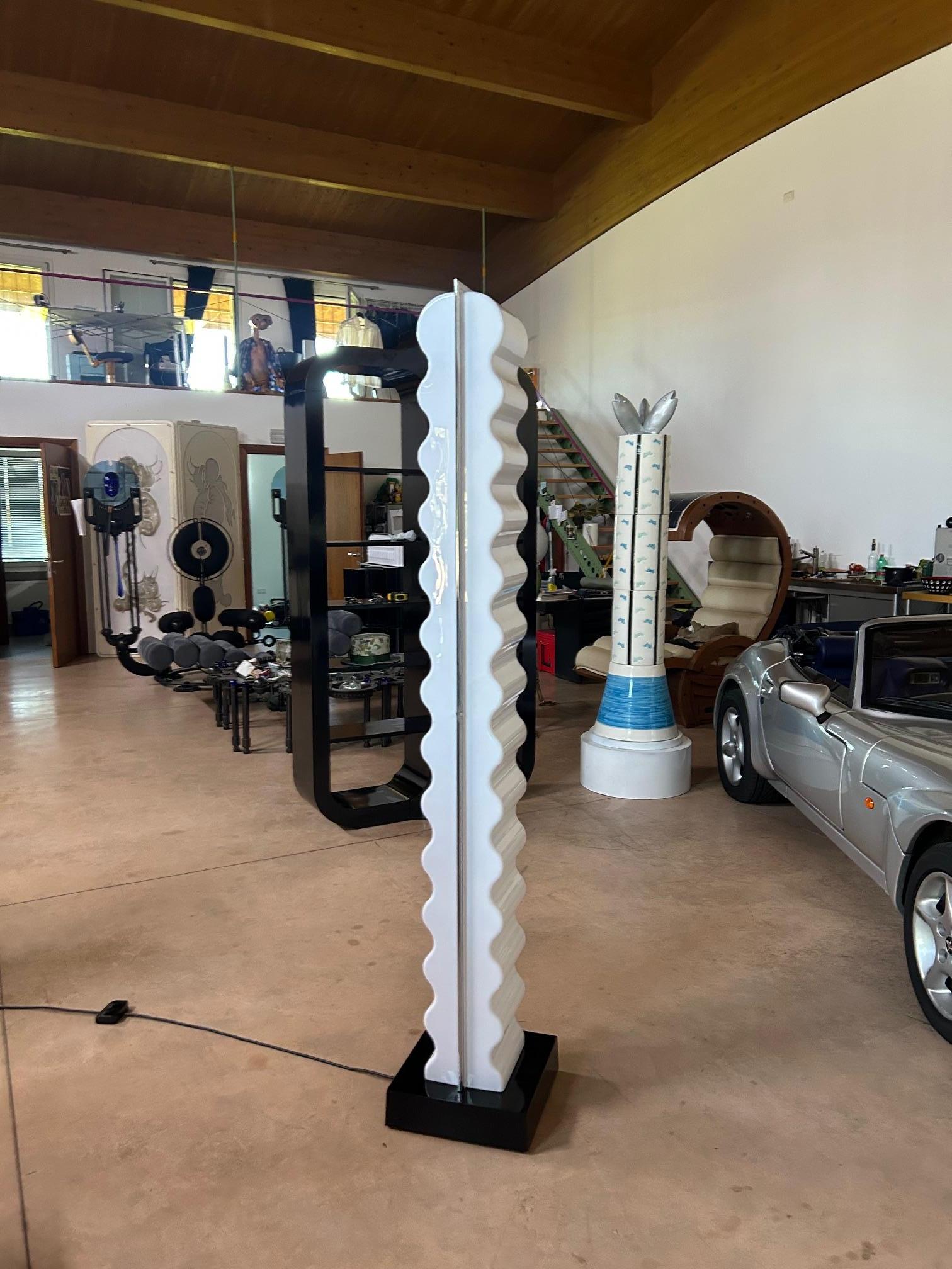 Lámpara de sobremesa Cometa de Ettore Sottsass para Centro de Diseño, años 70 Moderno de mediados de siglo en venta