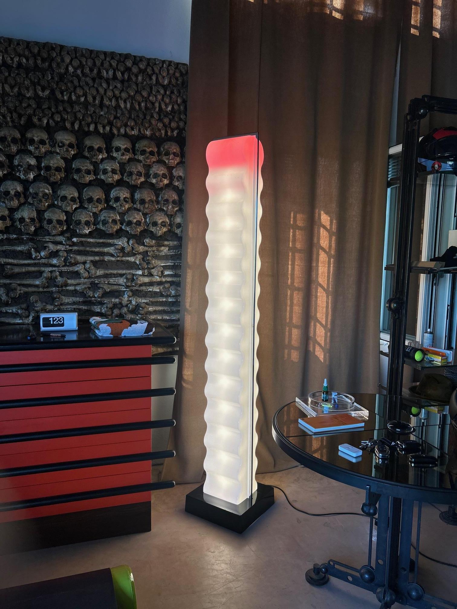 Ettore Sottsass Cometa table lamp for Design Centre, 1970s (Late 20th Century) im Angebot