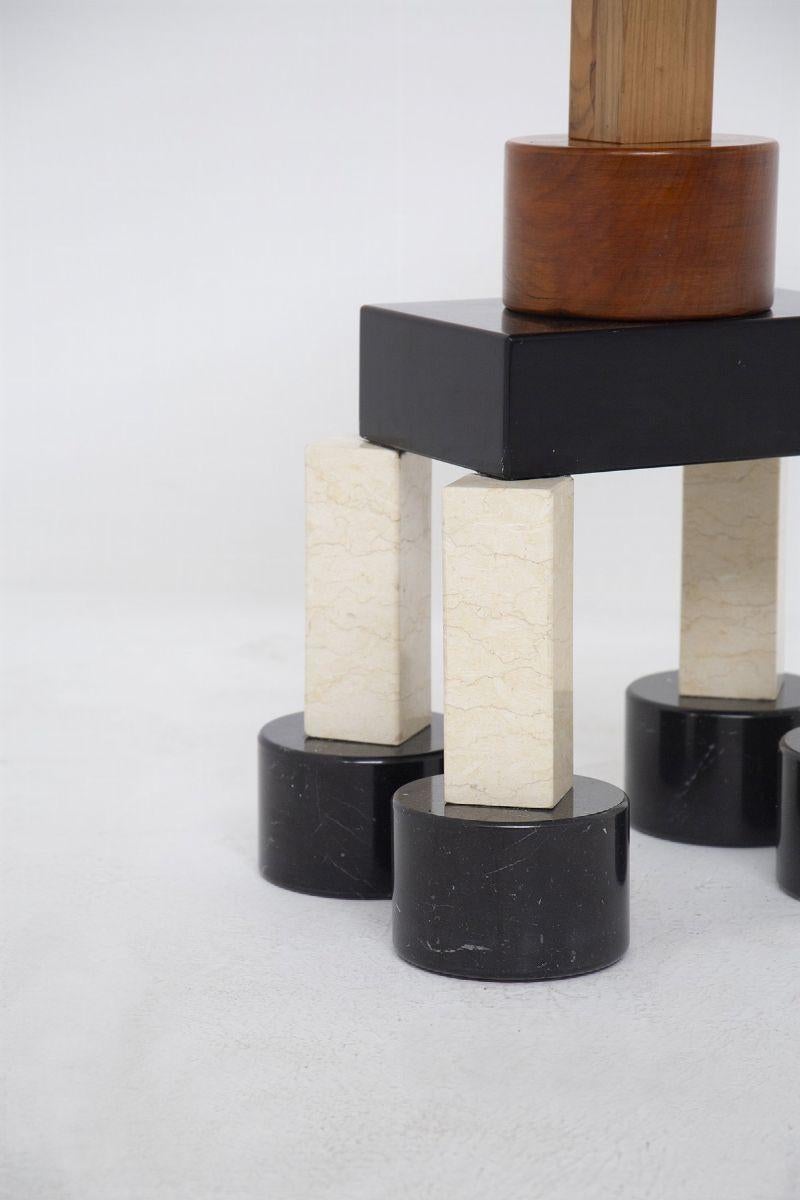 A remarkable  console table, Model Demiluna 