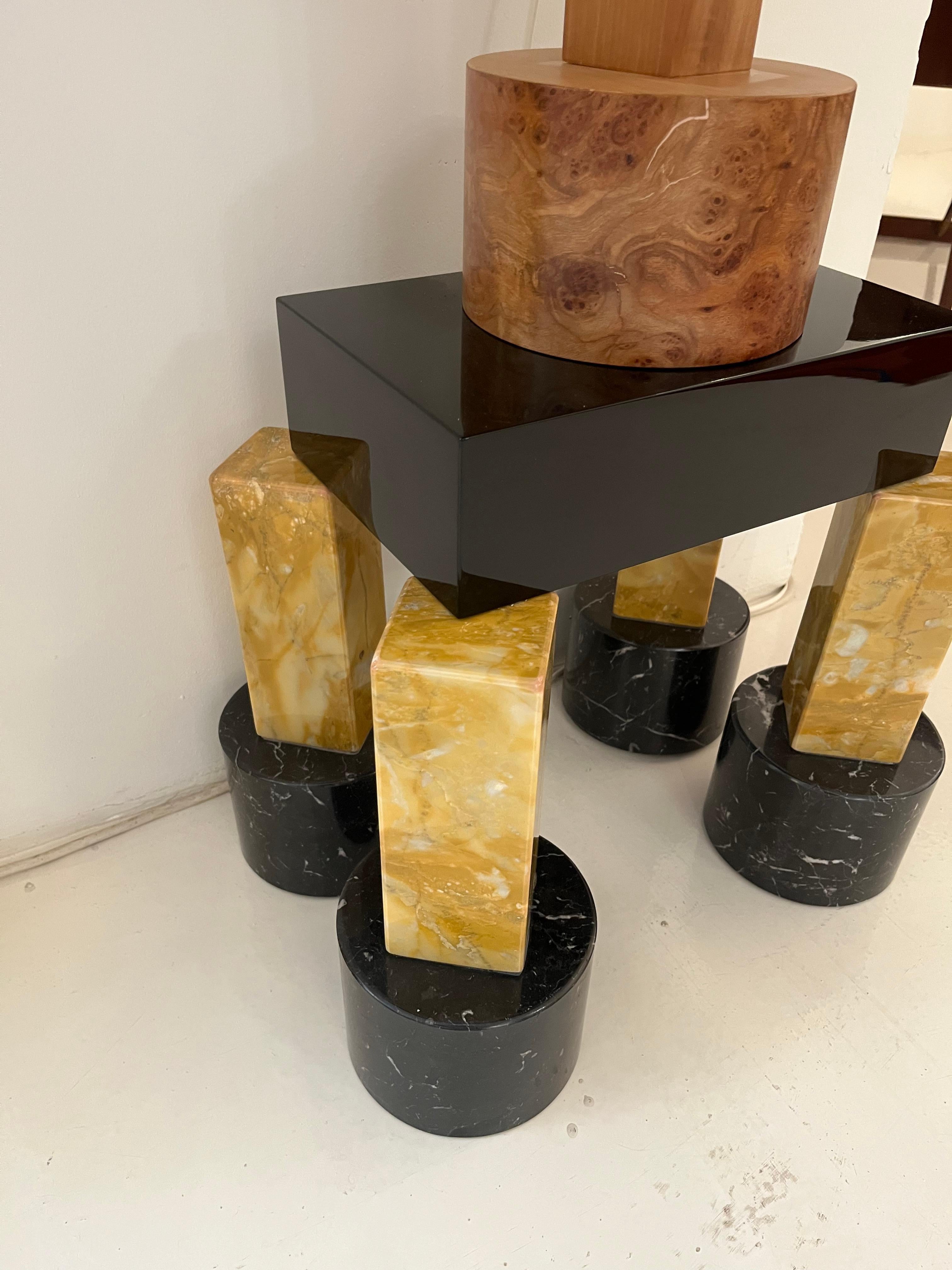 Ettore Sottsass Coppia di consolle moderne Mod, 