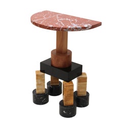 Ettore Sottsass Contemporary Modern Pair of Mod, "Demistella" Italian Consoles