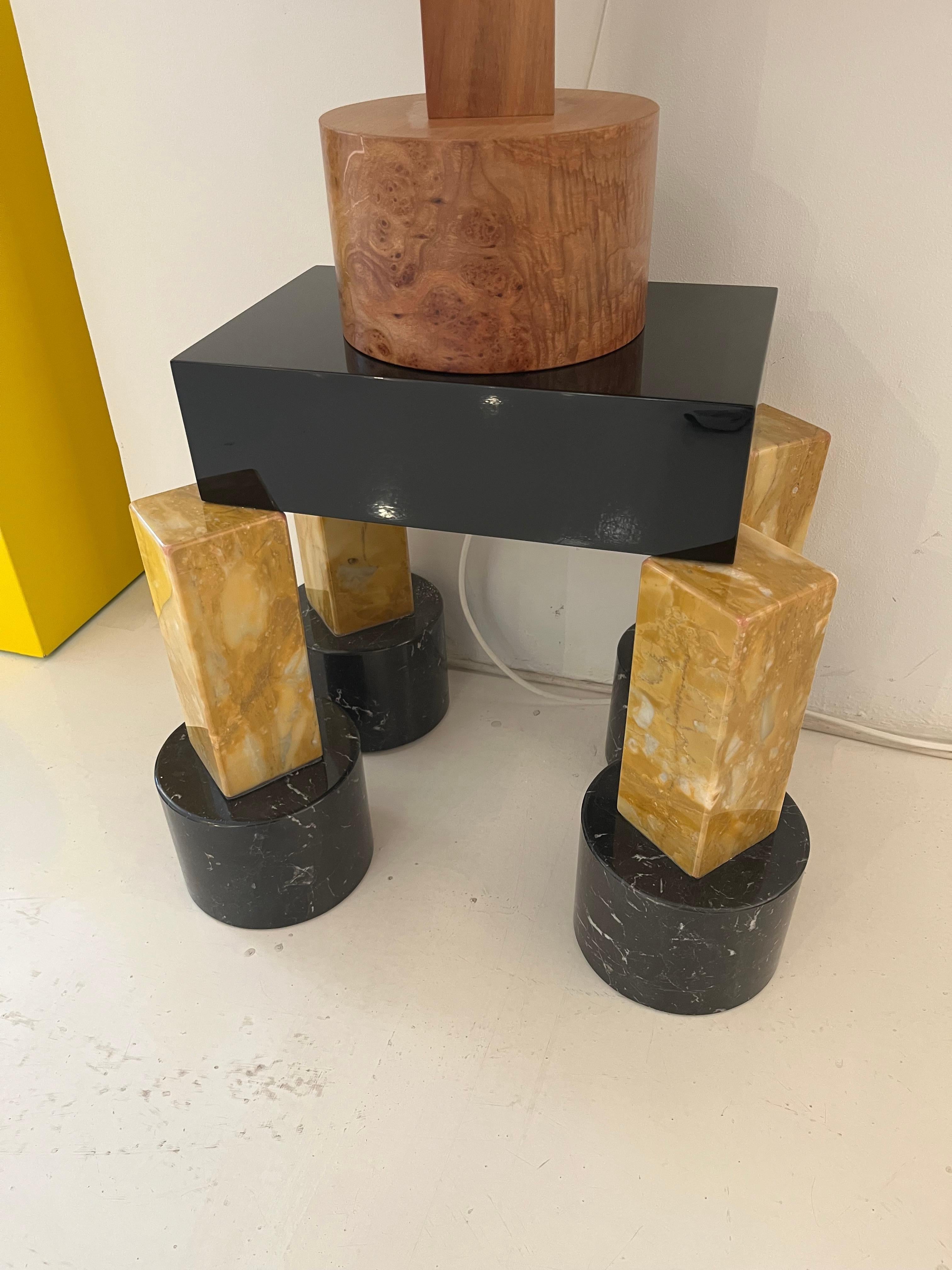 Ettore Sottsass Coppia di consolle moderne Mod, 