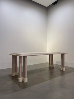 Ettore Sottsass Custom Desk with Columnar Legs