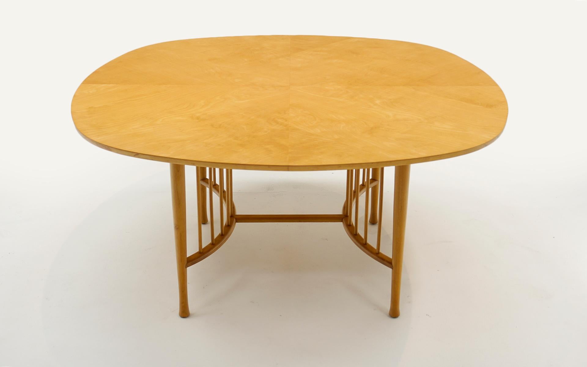 Modern Style of Ettore Sottsass Dining Table. Large Rounded Square form. For Sale