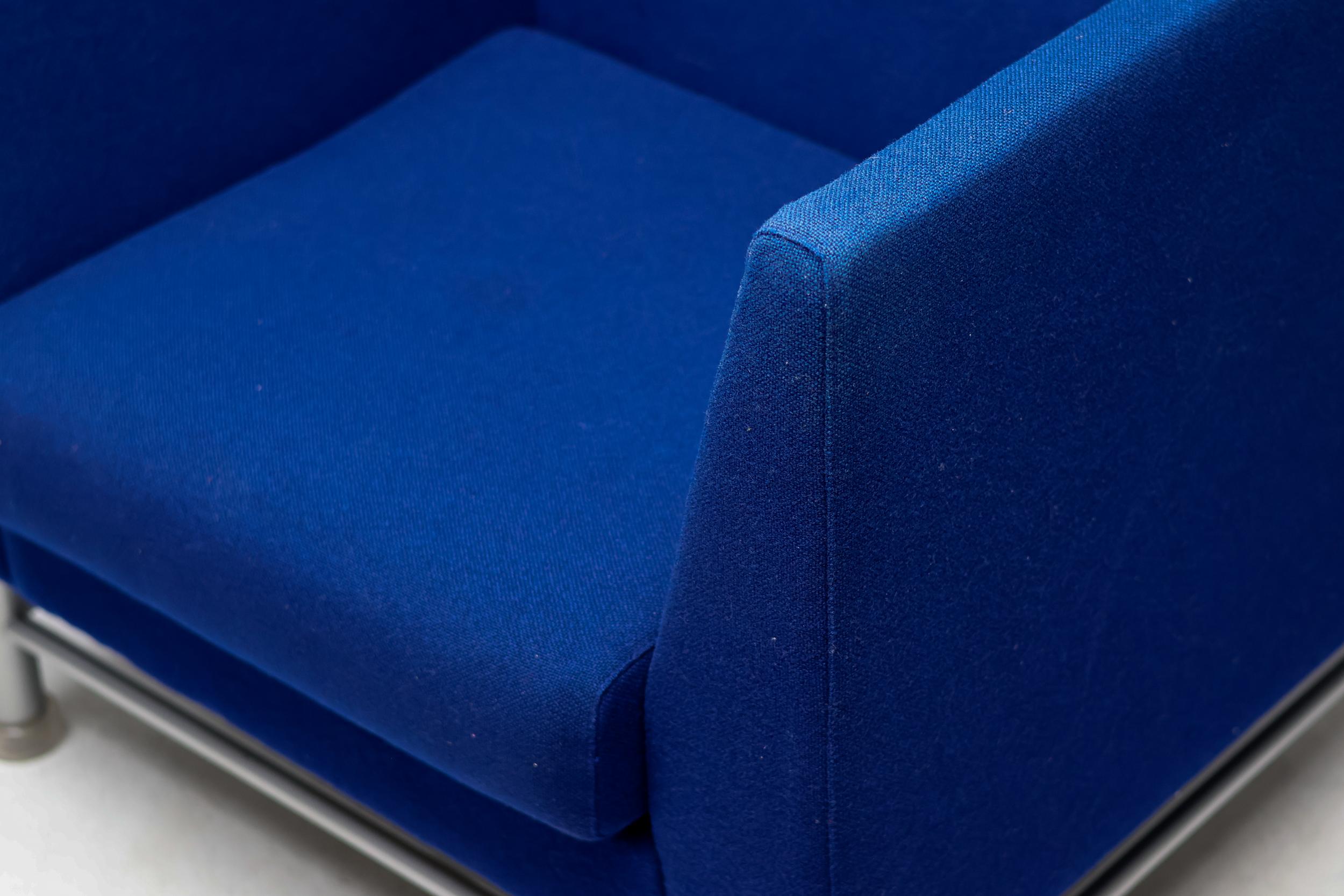 Fabric Ettore Sottsass East Side Arm Chair For Sale