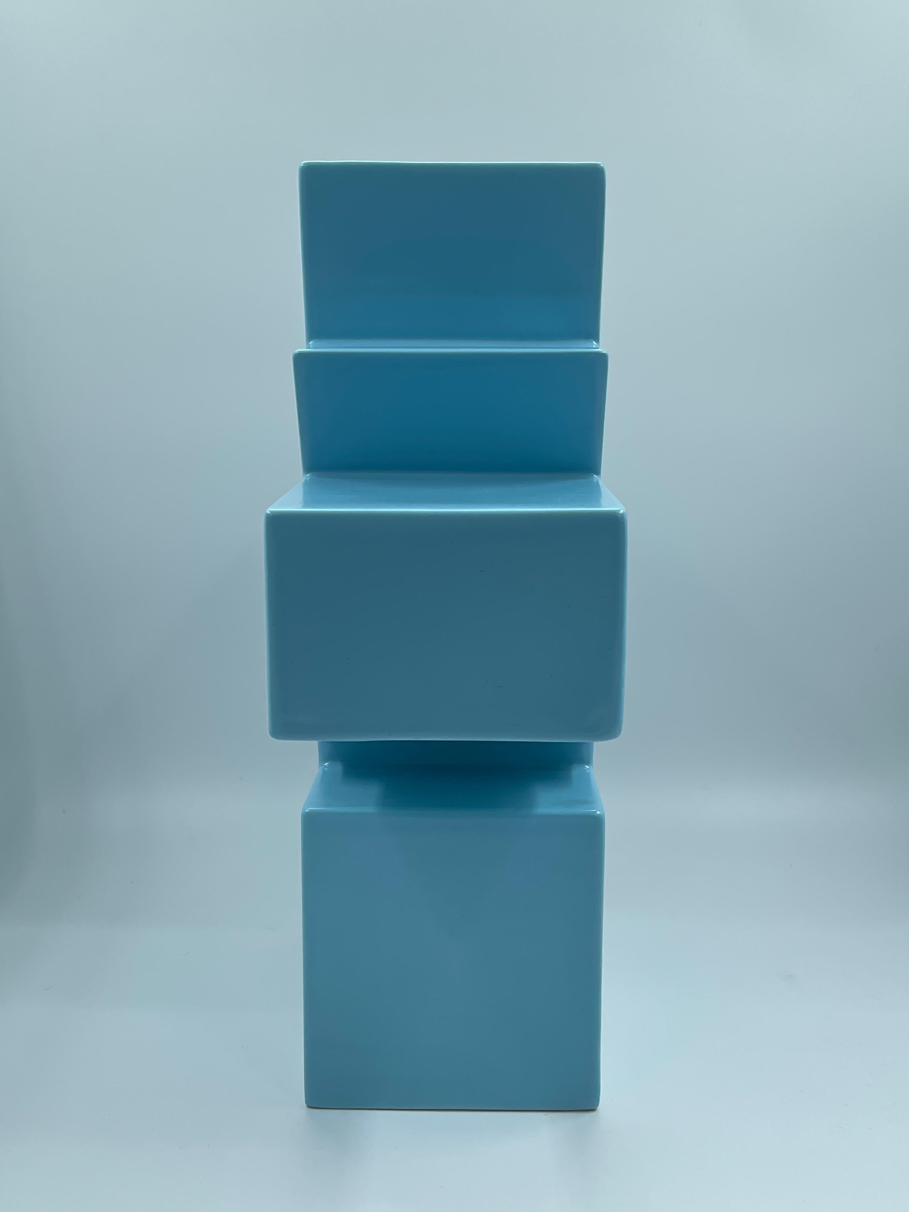 Post-Modern Ettore Sottsass Fastosi Progetti Vase from the Ruins Series by Bitossi Italy For Sale
