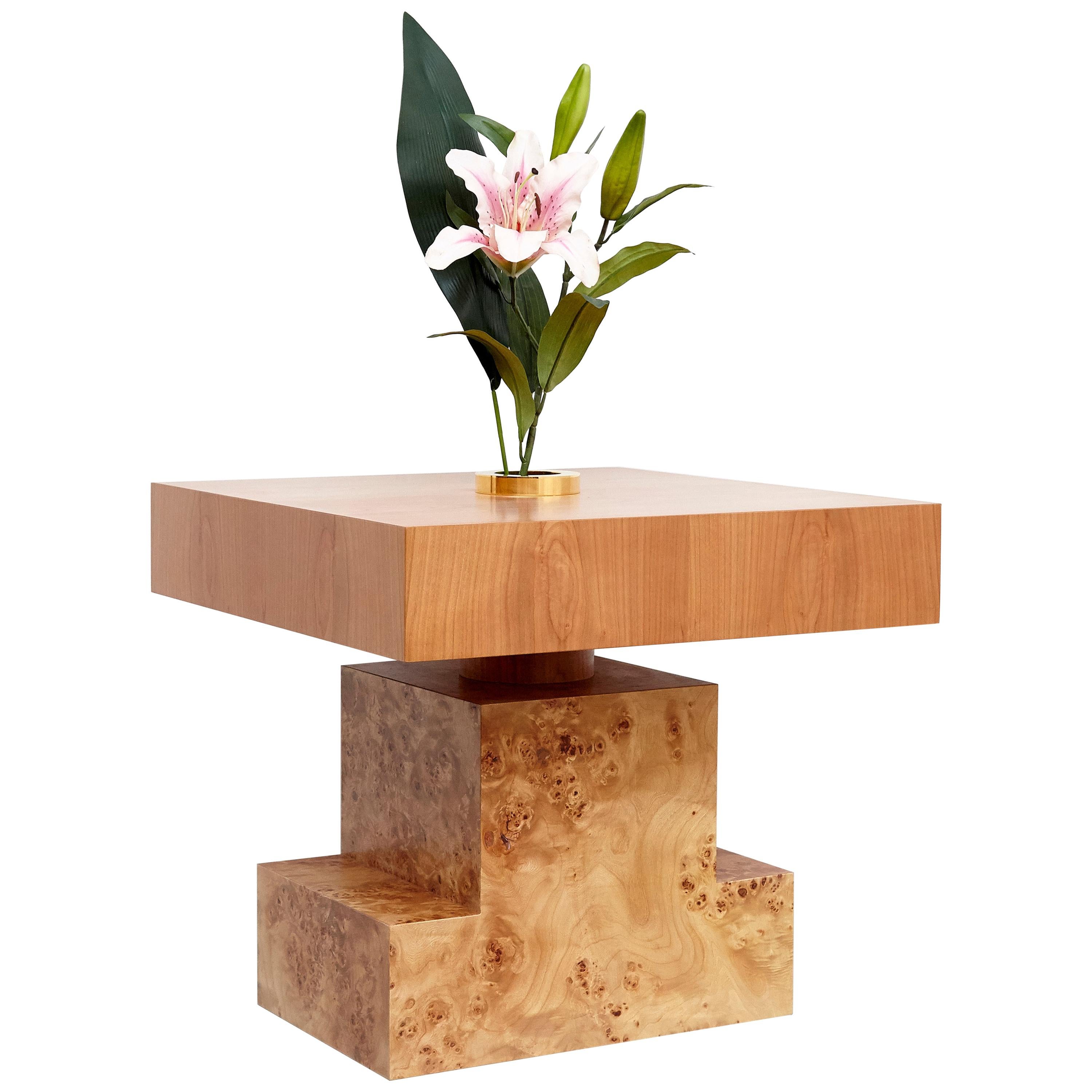 Modern Ettore Sottsass Flower Vase C for Twenty-Seven Woods for an Artificial Flower