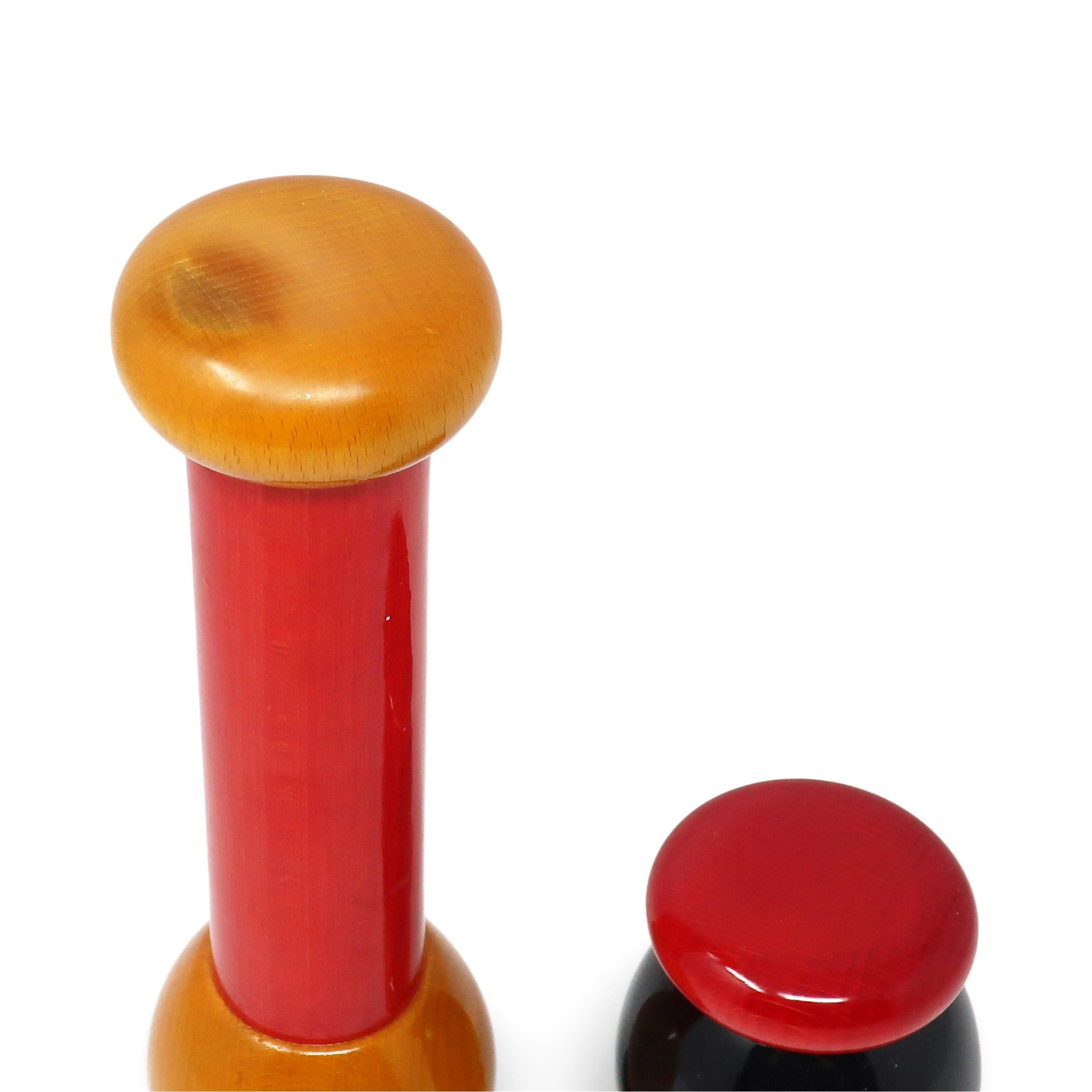 Salero y pimentero Ettore Sottsass para Alessi 1