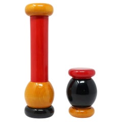 Vintage Ettore Sottsass for Alessi Salt & Pepper Mills