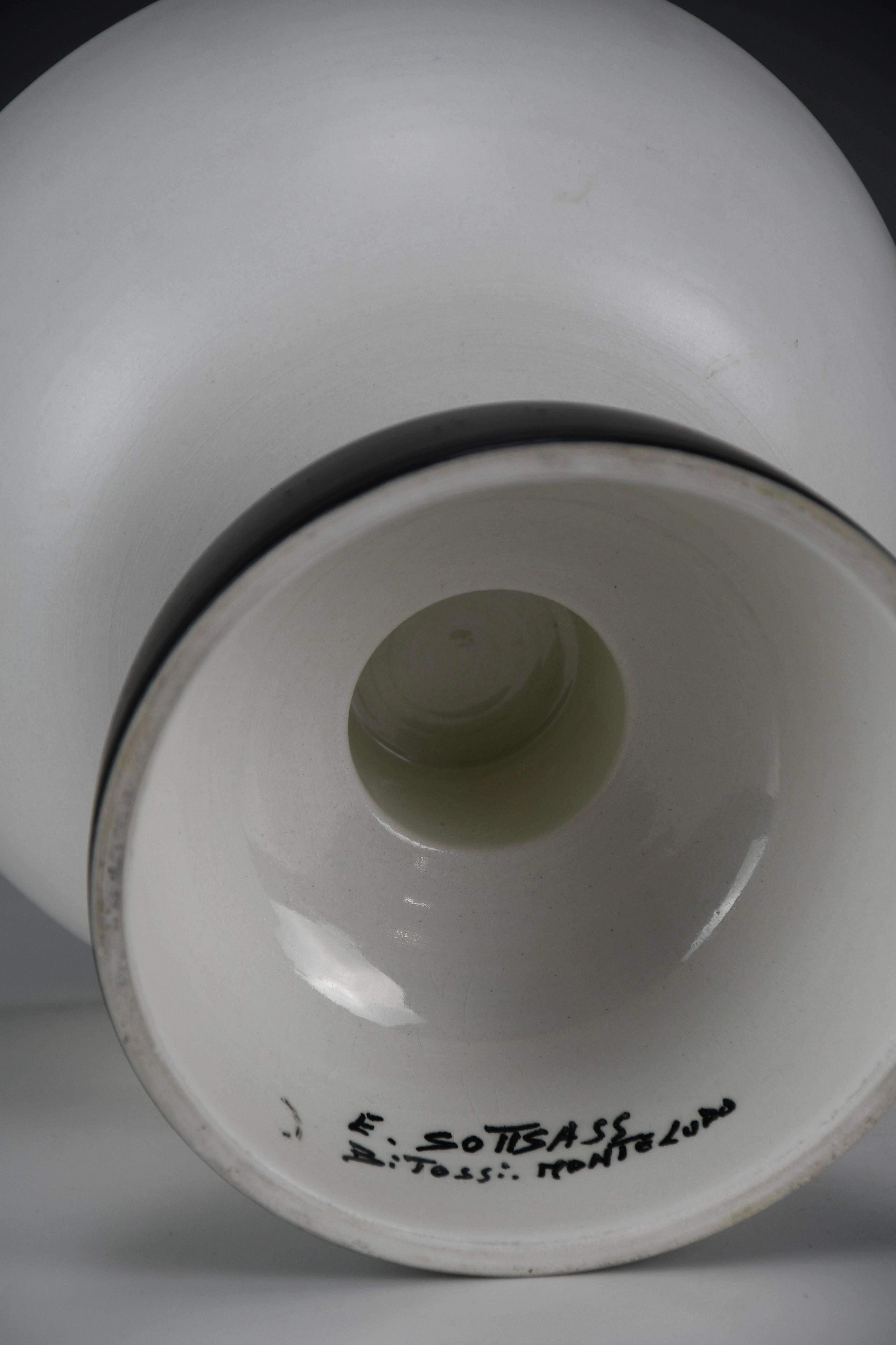 Ettore Sottsass for Bitossi, Hollywood Collection Ceramic Bowl, Italy, ca. 1980s For Sale 4