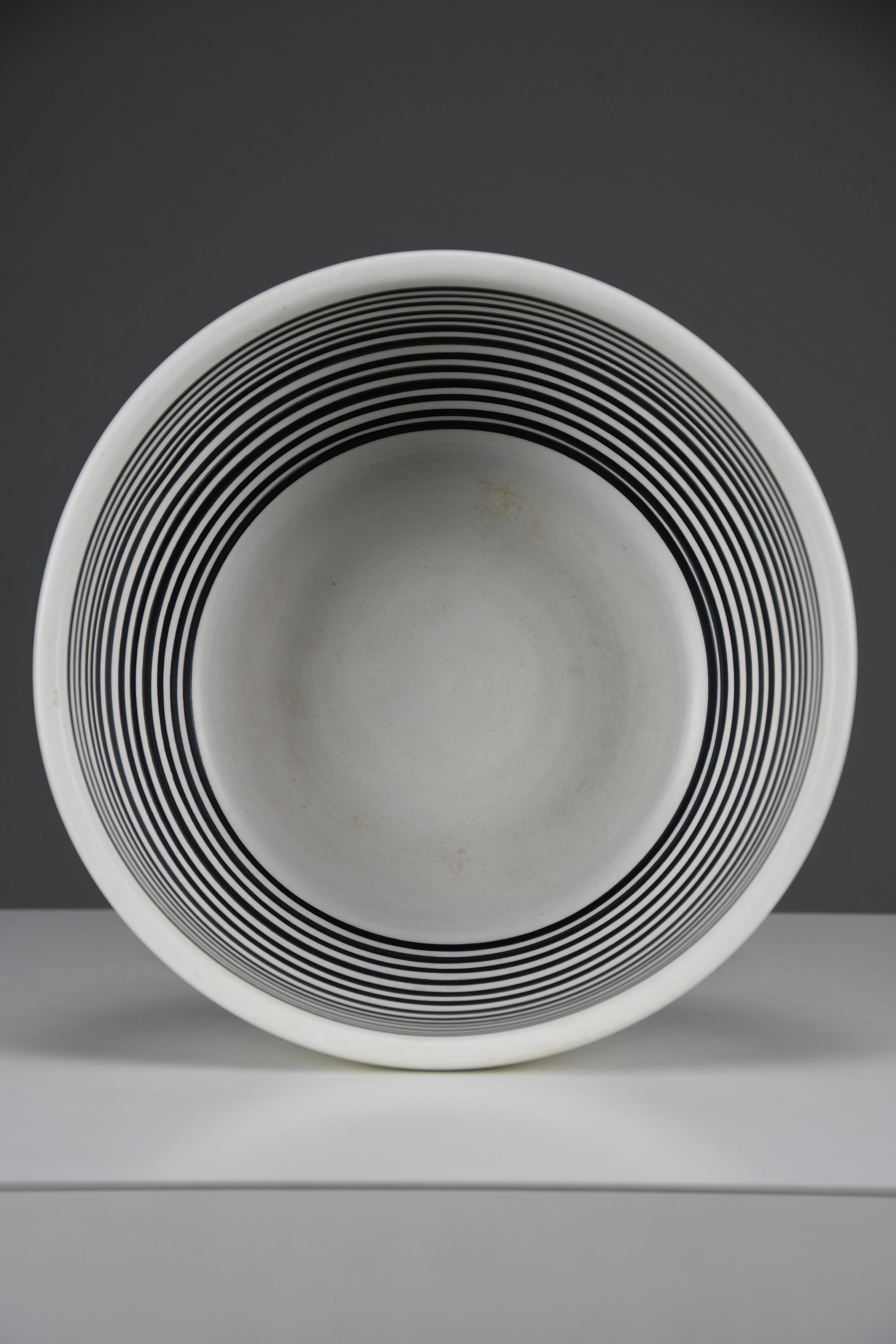 Ettore Sottsass for Bitossi, Hollywood Collection Ceramic Bowl, Italy, ca. 1980s For Sale 3