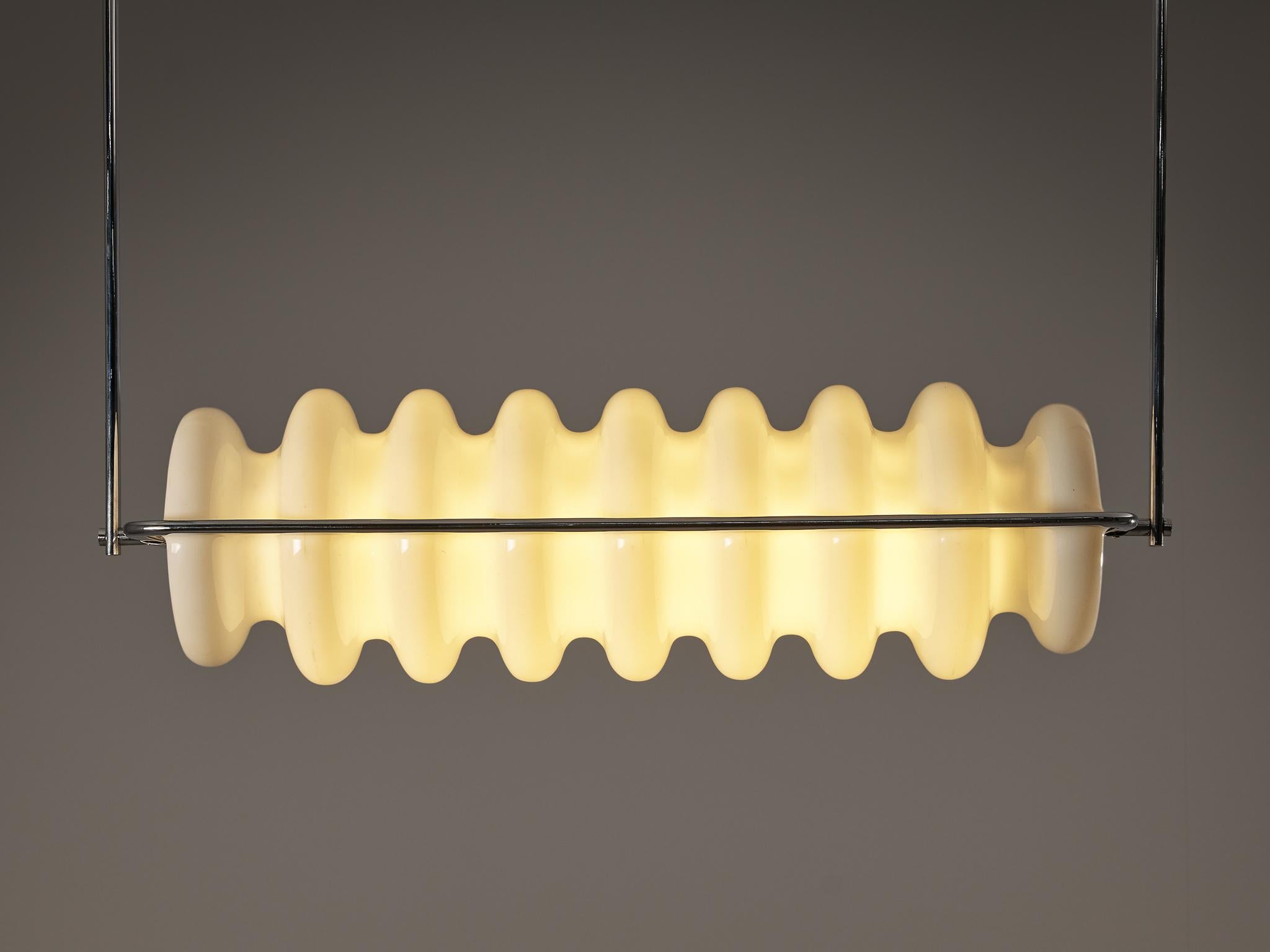 Aluminum Ettore Sottsass for Design Centre/Poltronova ‘Bruco’ Ceiling Light