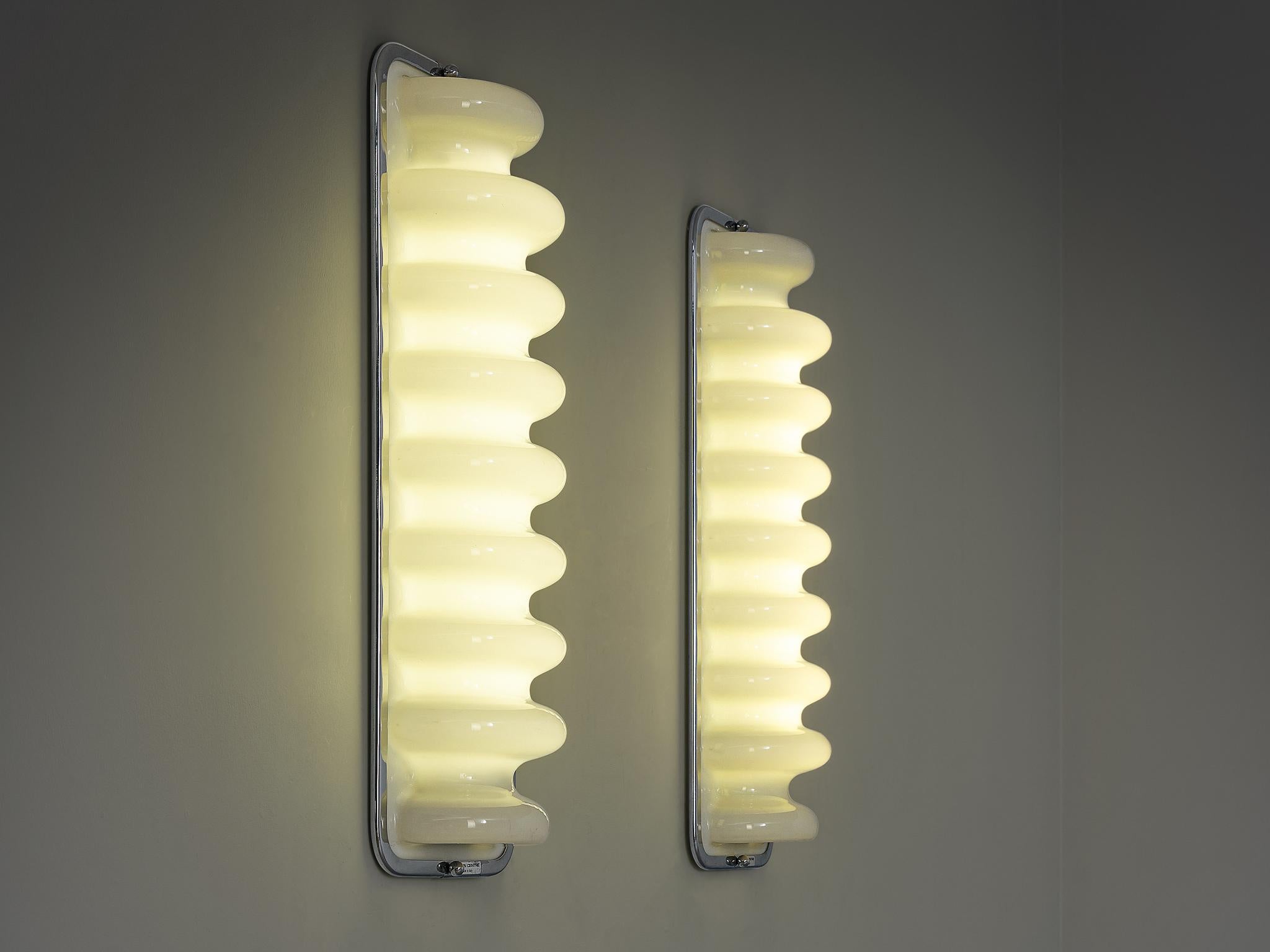 Late 20th Century Ettore Sottsass for Design Centre/Poltronova ‘Bruco’ Wall Lights  For Sale