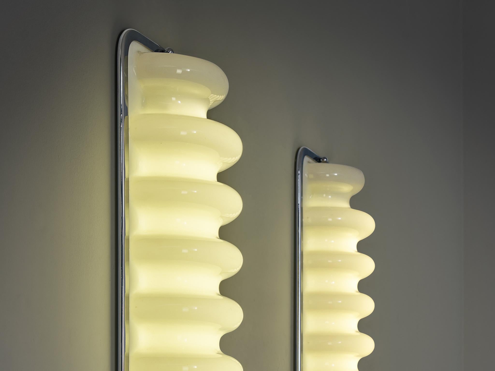 Ettore Sottsass for Design Centre/Poltronova ‘Bruco’ Wall Lights  For Sale 2