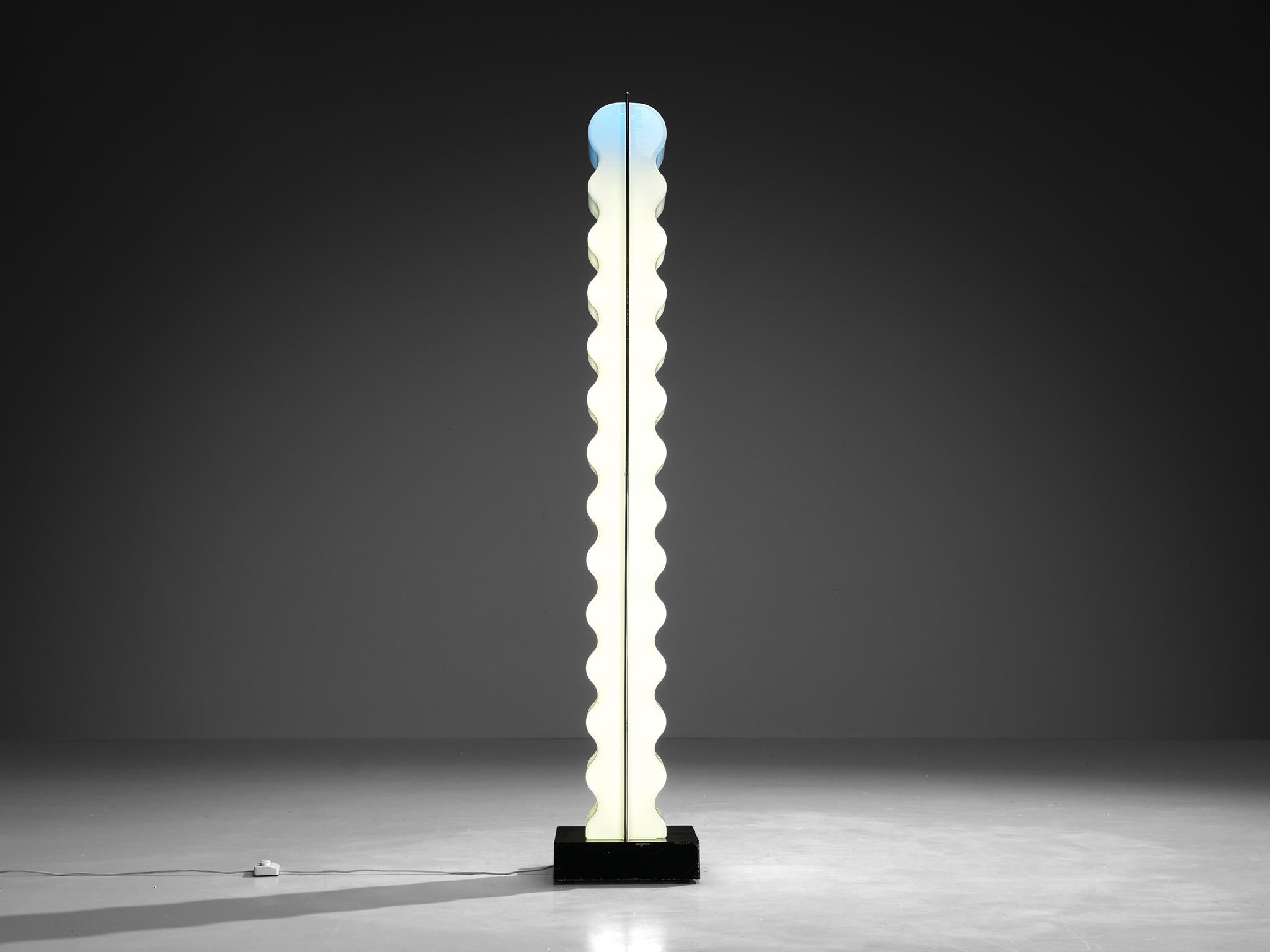 Fine XX secolo Lampada da terra 'Cometa' di Ettore Sottsass per Design Centre/One Poltronova in vendita