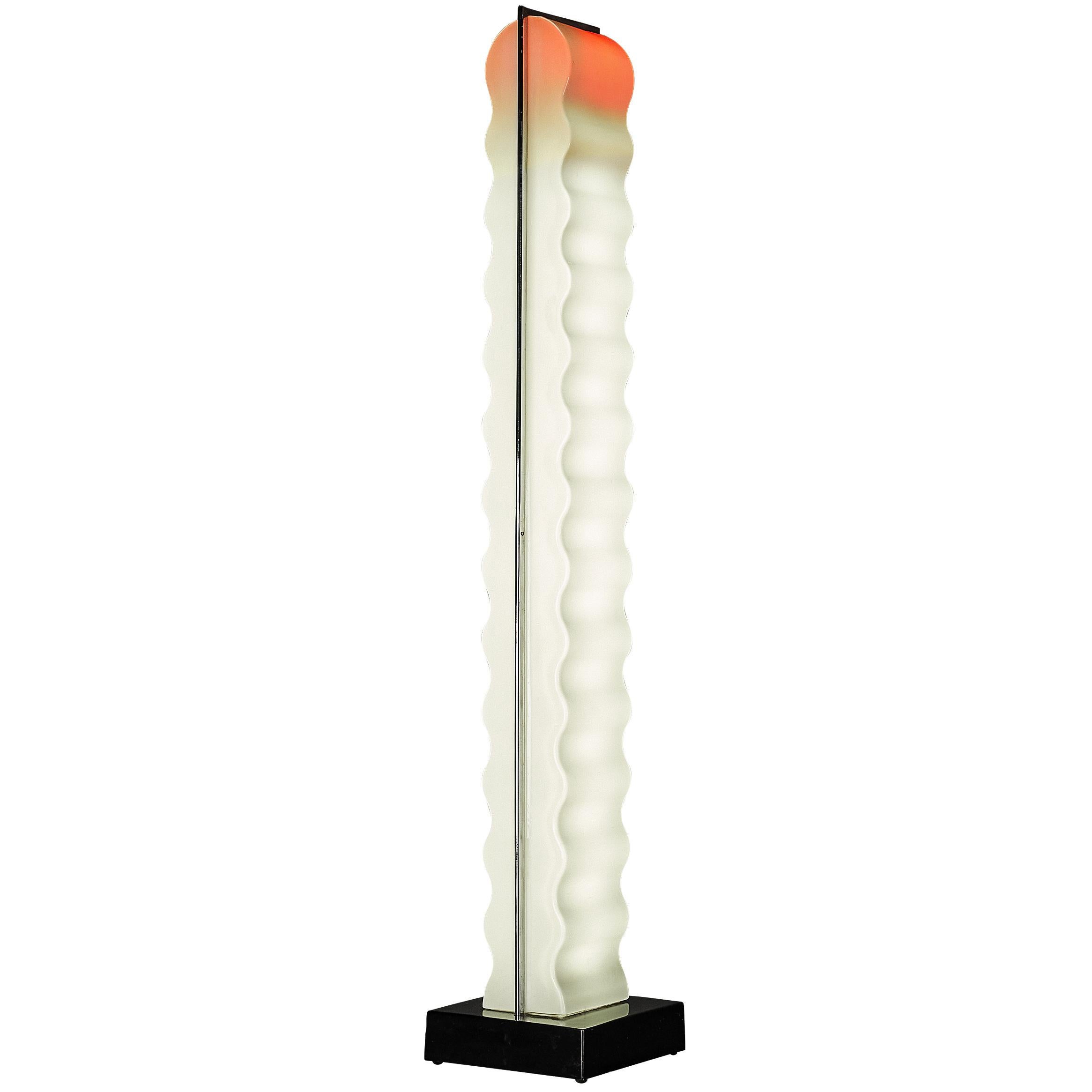 Ettore Sottsass para Design Centre/Poltronova Lámpara de pie "Cometa" de metacrilato en venta