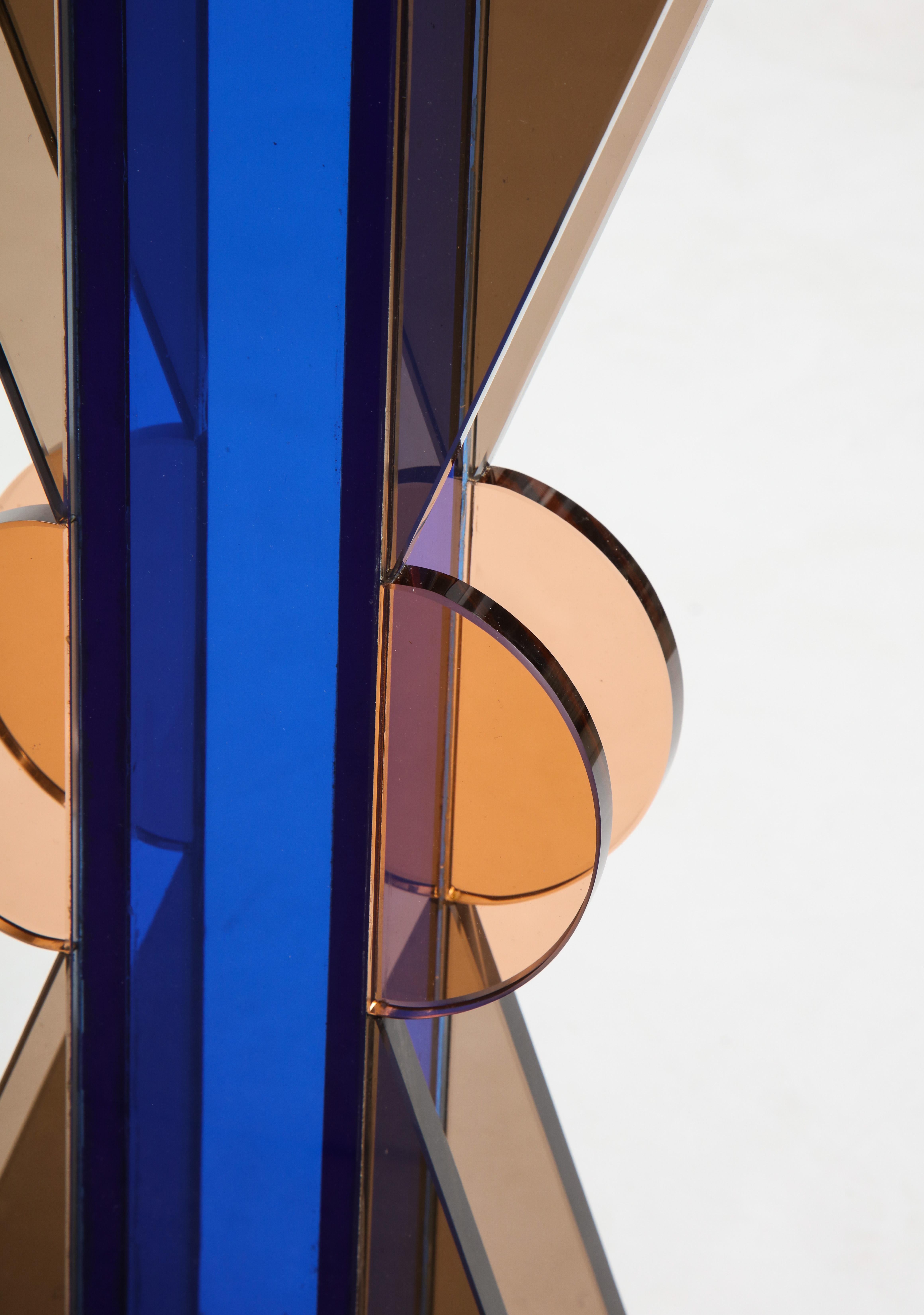 Vase Modell 2665 von Ettore Sottsass für Fontana Arte im Zustand „Gut“ im Angebot in New York, NY