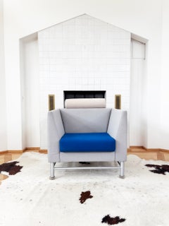 Ettore Sottsass pour Knoll, chaise longue Eastside Club des années 1980