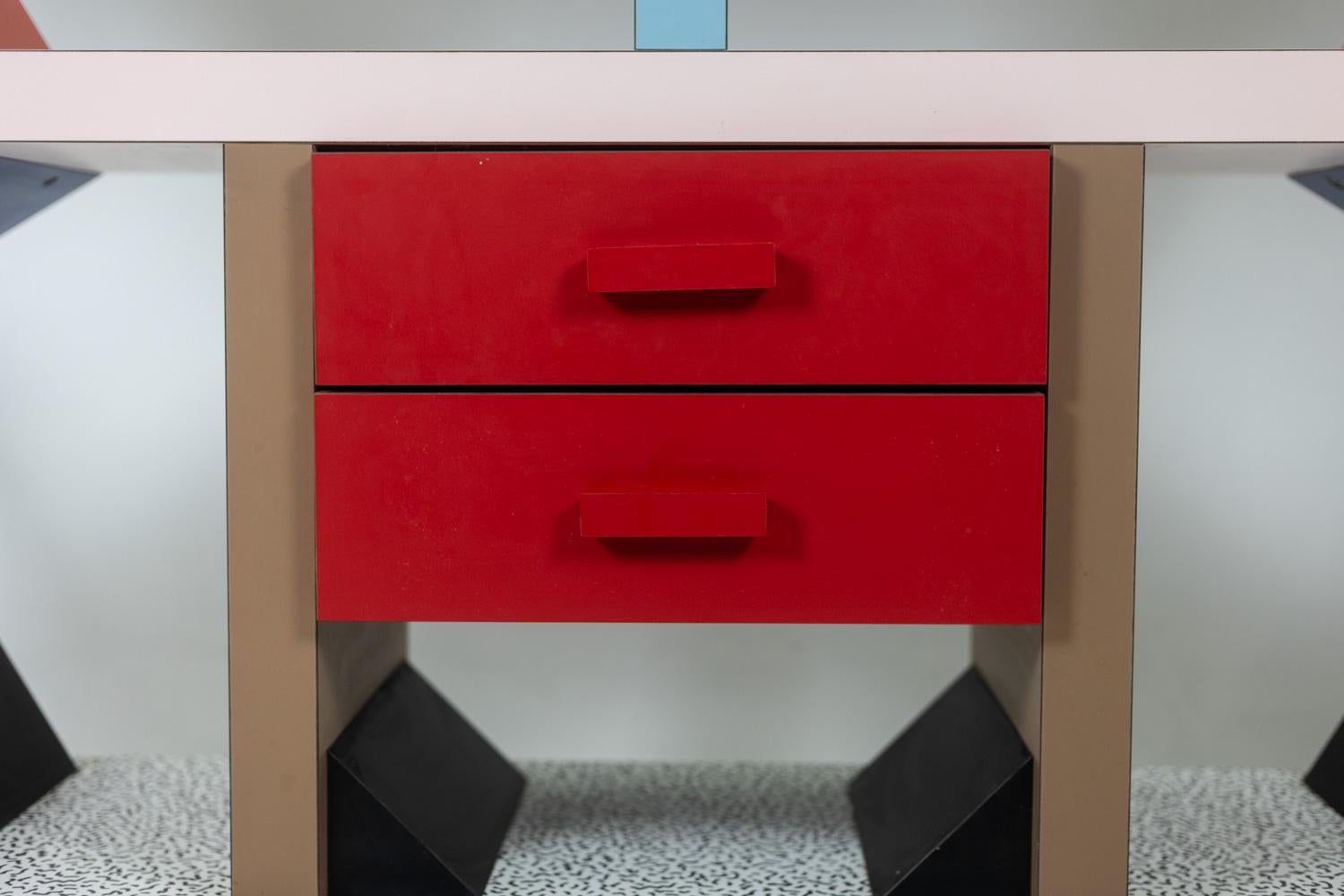 Ettore Sottsass for Memphis. Carlton Library. Year 1981. 4