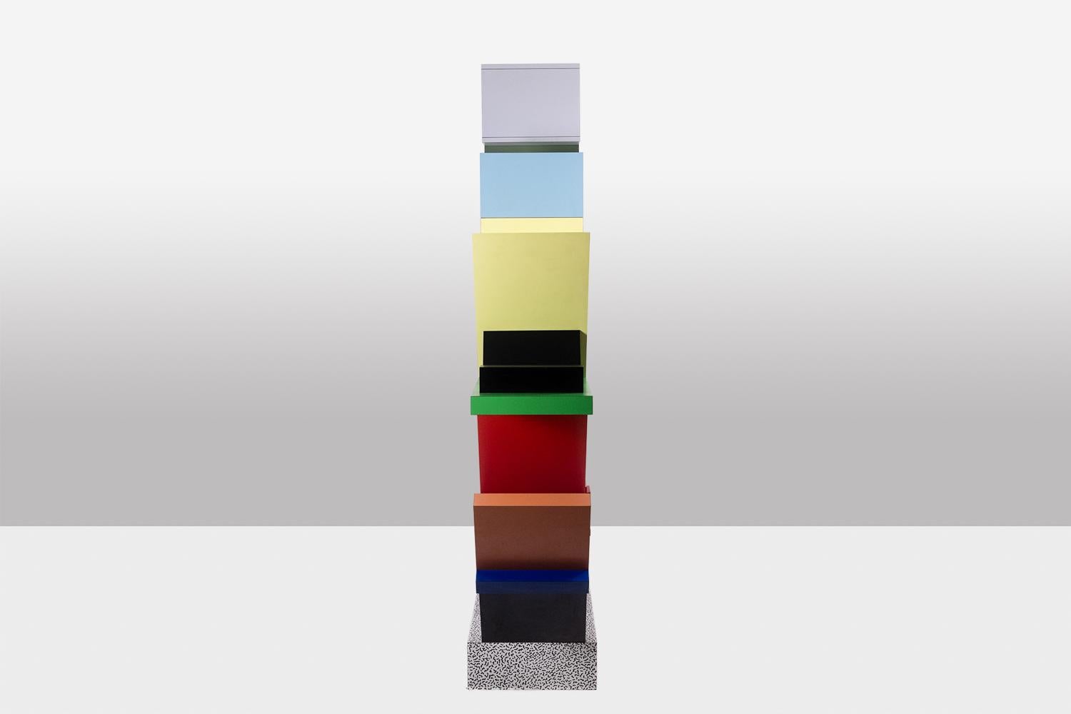 20th Century Ettore Sottsass for Memphis. Carlton Library. Year 1981.