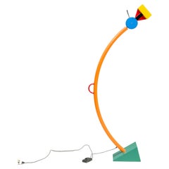 Stehlampe mit Baumsockeln von Ettore Sottsass für Memphis Milano, 2019