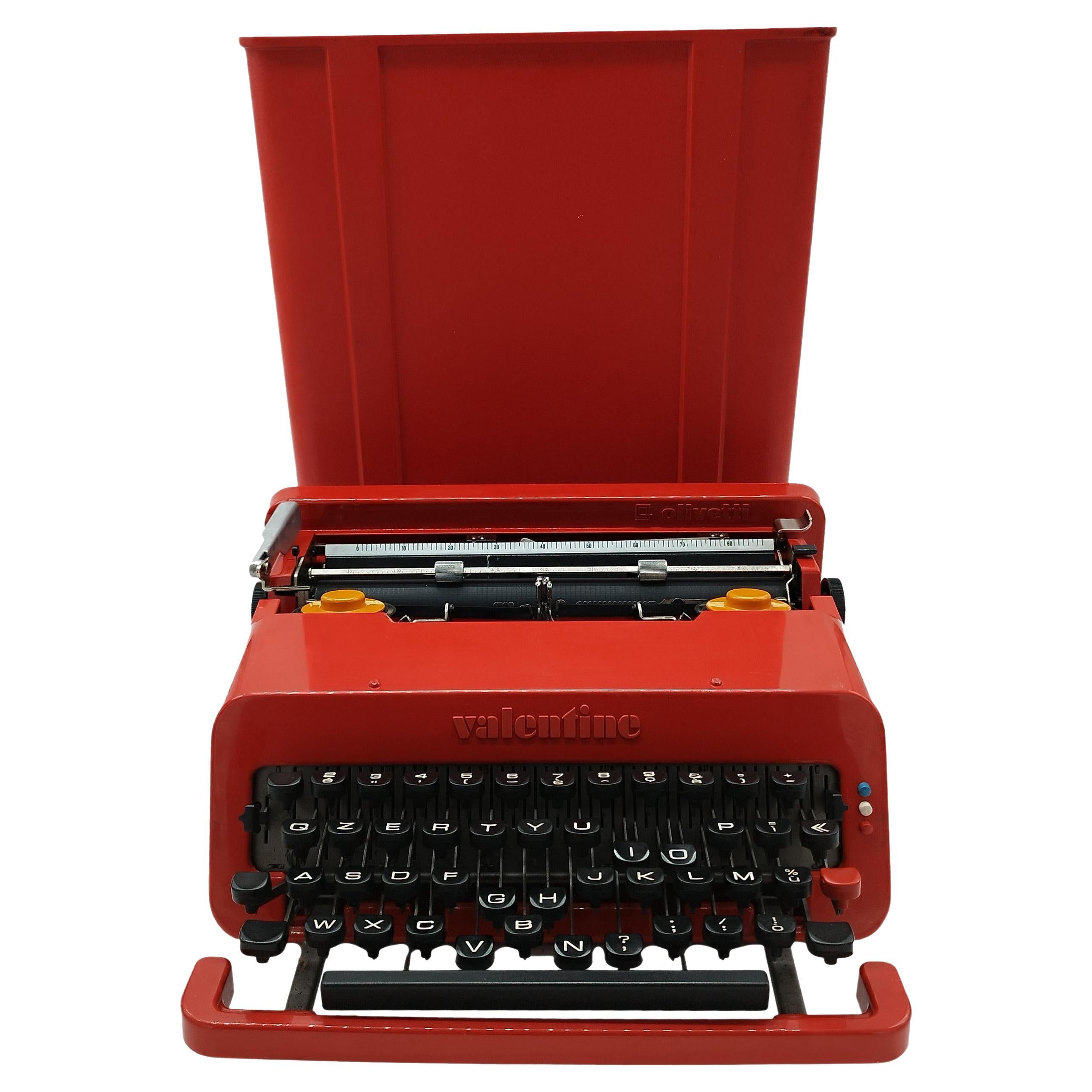 Ettore Sottsass for Olivetti Valentine Typewriter, Italy 1960s