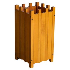 Ettore Sottsass pour Poltronova Stand de parapluie en bois