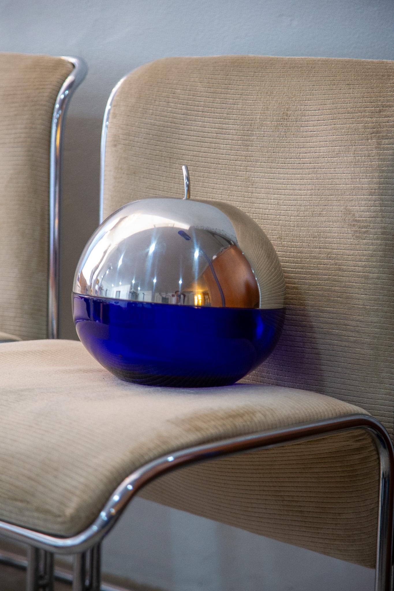 Verre Ettore Sottsass pour Rinnovel Mela Decorative Object en vente