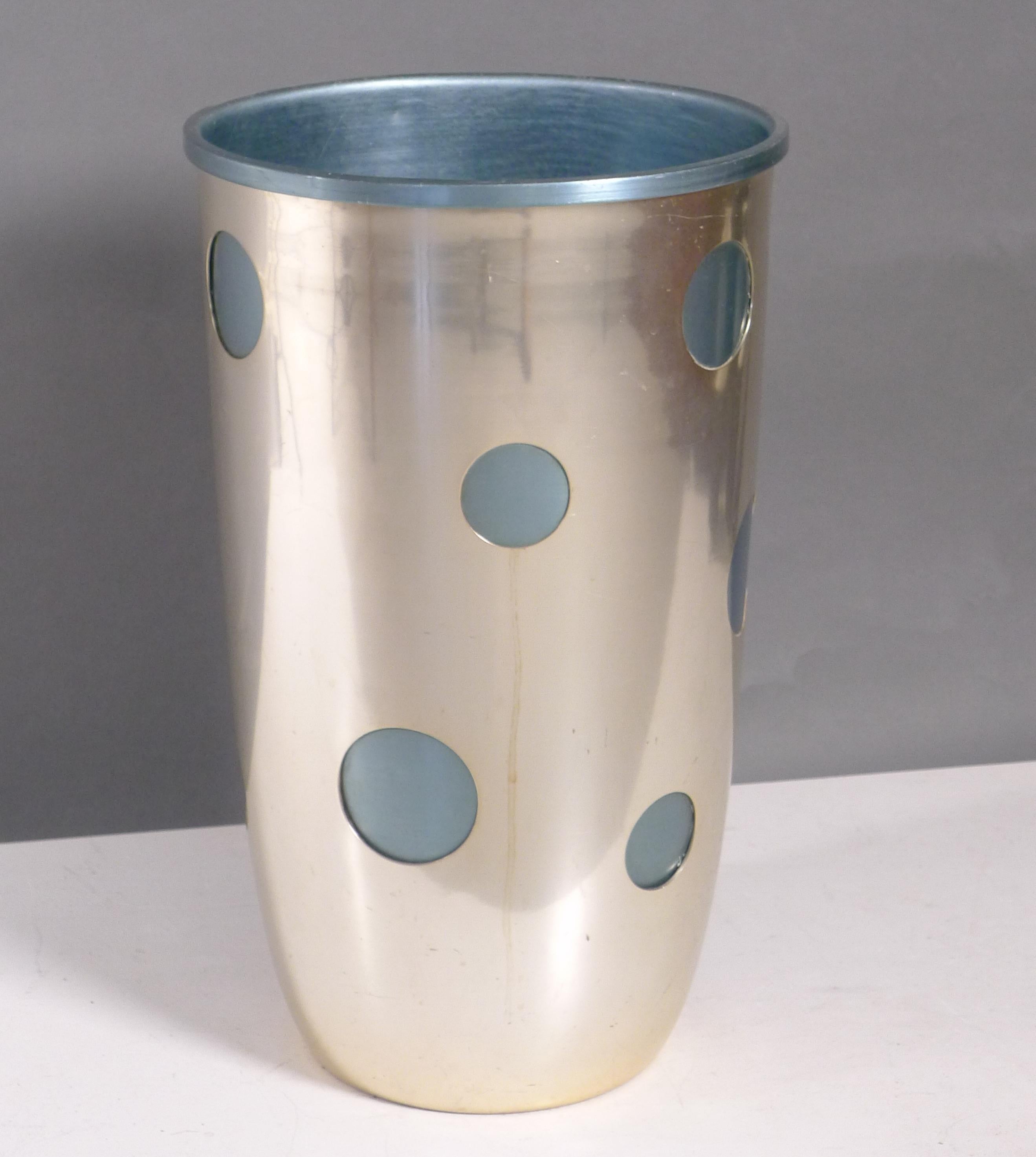 Mid-Century Modern Ettore Sottsass pour Rinnovel, Porte-parapluies signé, années 1950 en vente